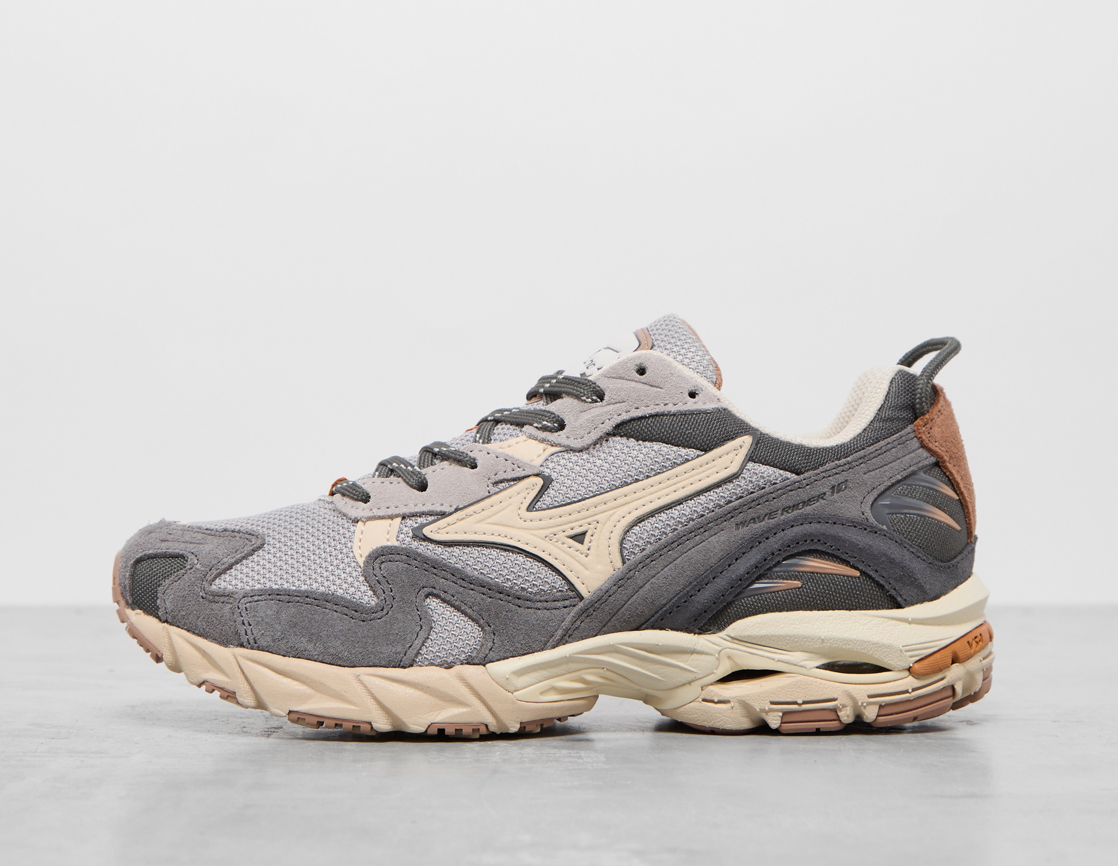 Grey Mizuno Wave Rider 10 Women s Footpatrol