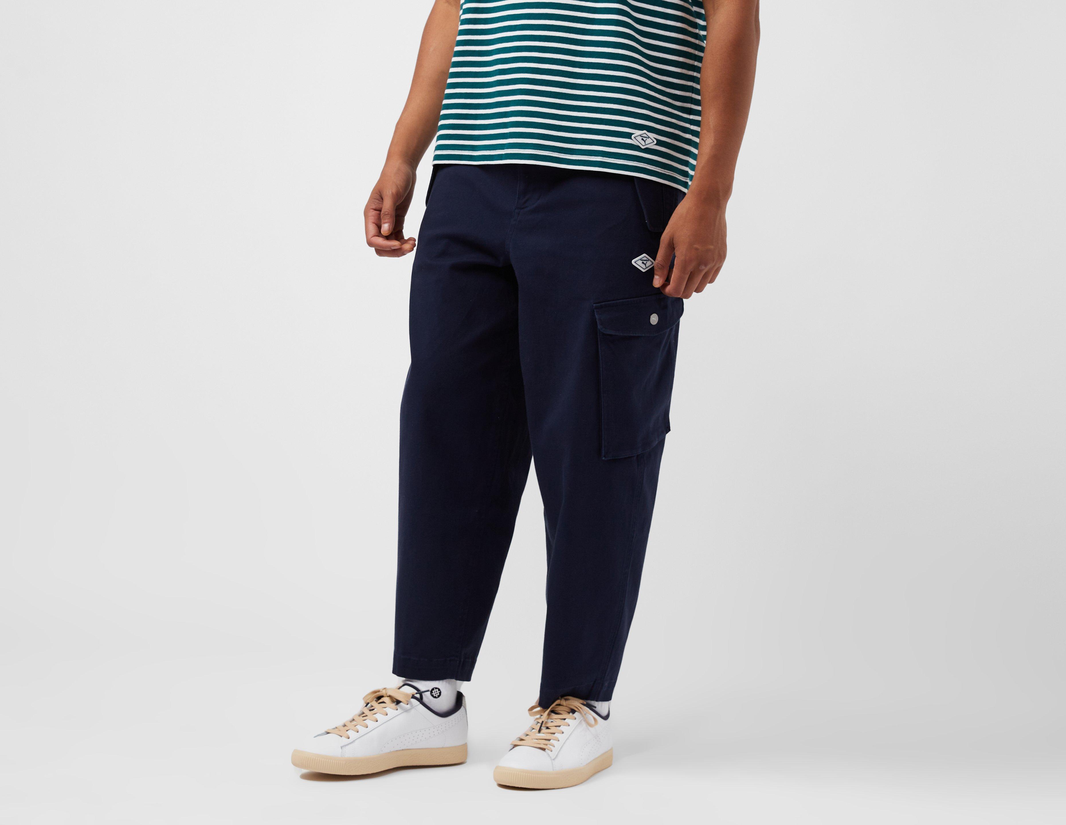 Navy blue puma sales pants