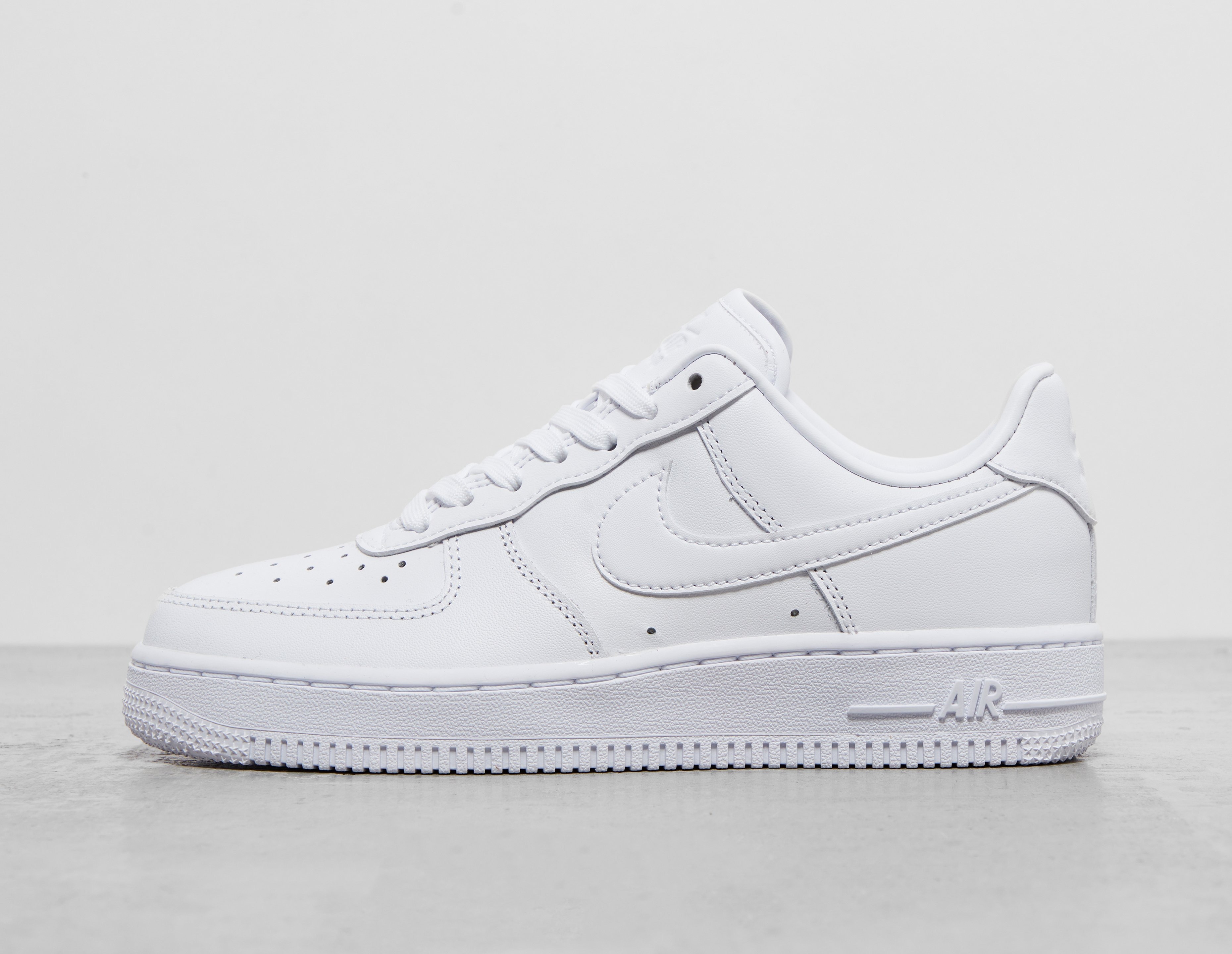 womens white nike air force ones