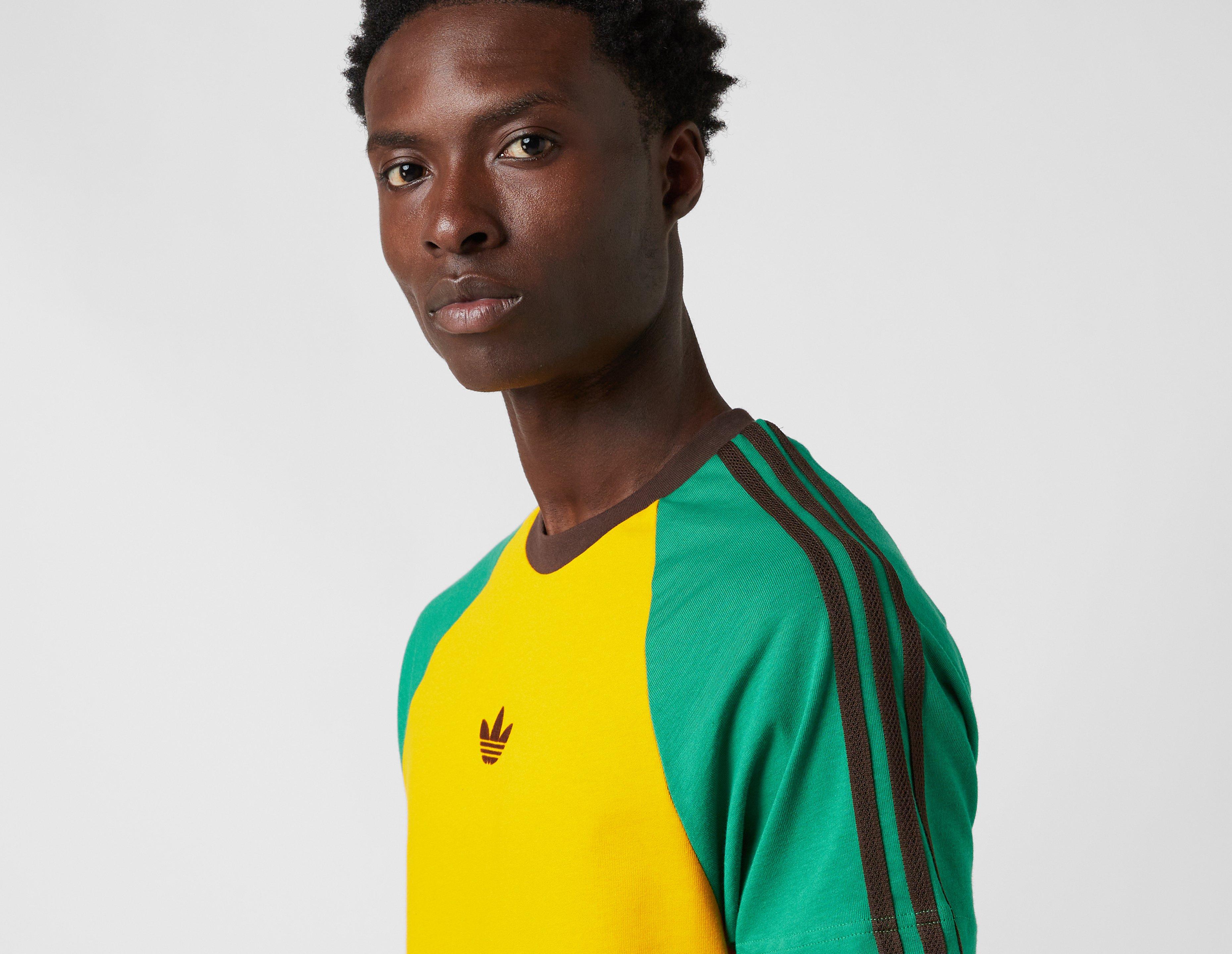 Shirt Yellow adidas olive Originals x Wales Bonner T