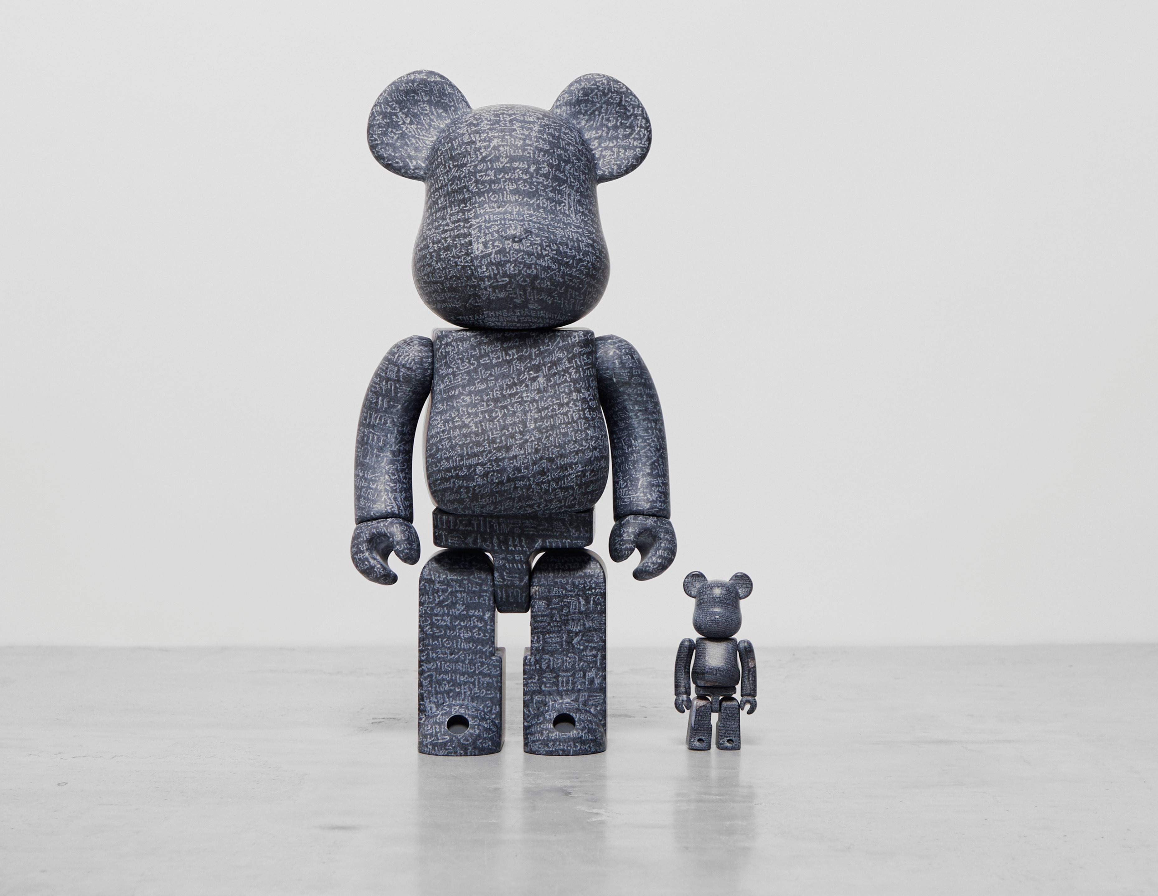 Grey Medicom BE@RBRICK Rosetta Stone 100% & 400$ | HealthdesignShops