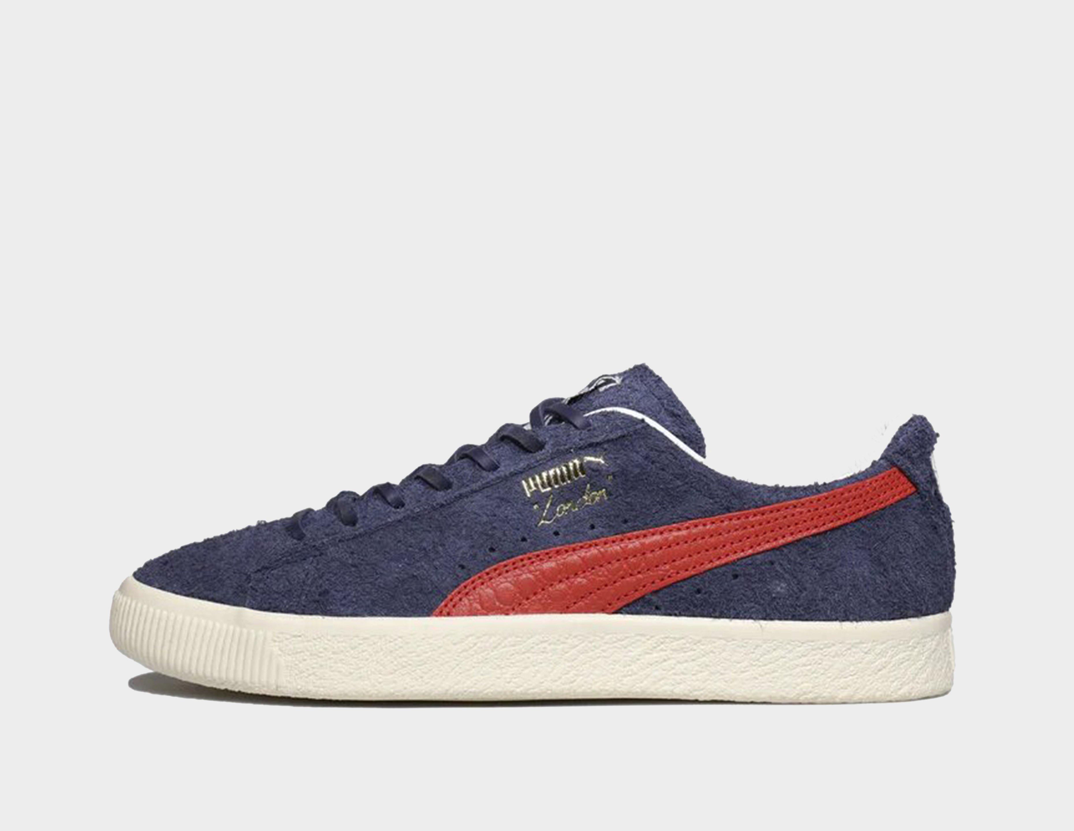 puma basket heart oceanaire sneaker Blue PUMA Clyde Soho London Edition Women s AspennigeriaShops