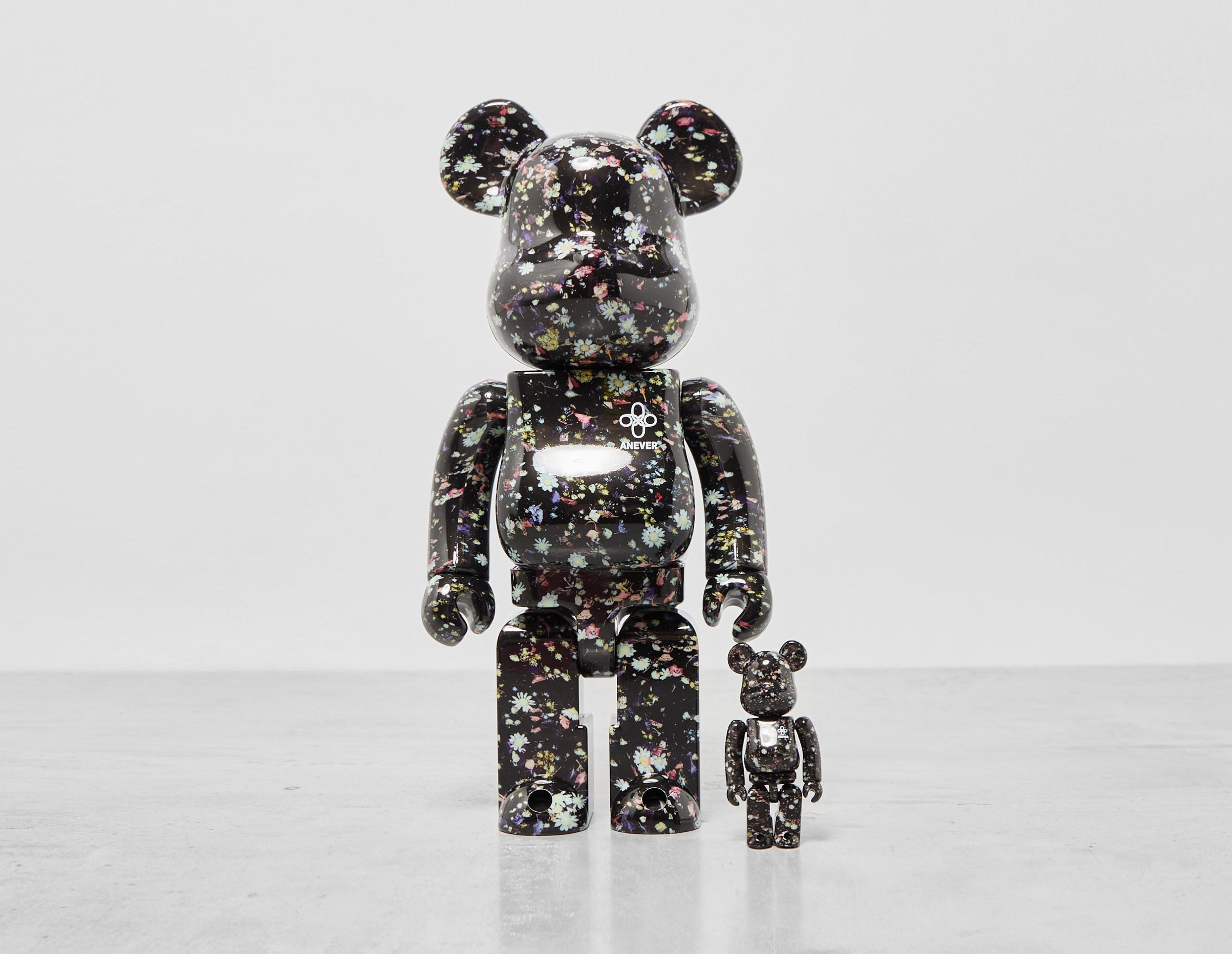 Black Medicom BE@RBRICK Anever 100% and 400% | Fenua-environnementShops