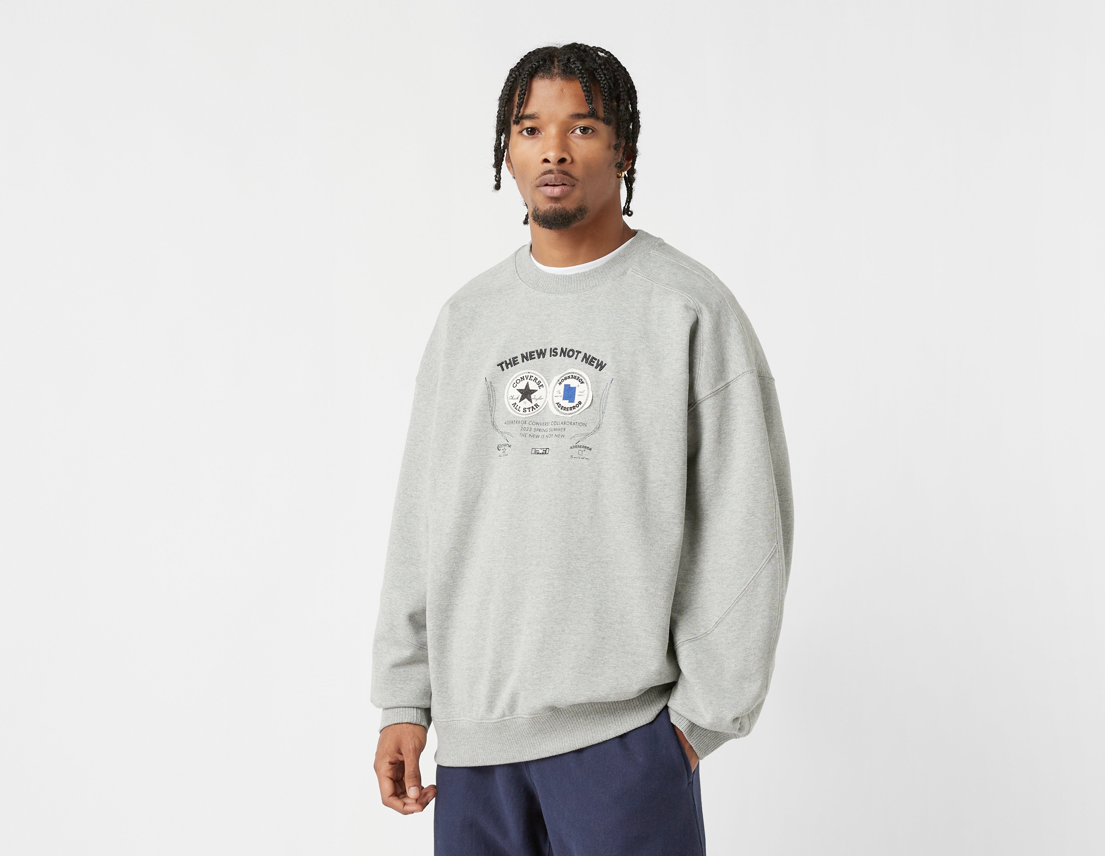 Converse Scarpe M9696C | HealthdesignShops | Grey Converse x ADER ERROR  Shapes Sweatshirt