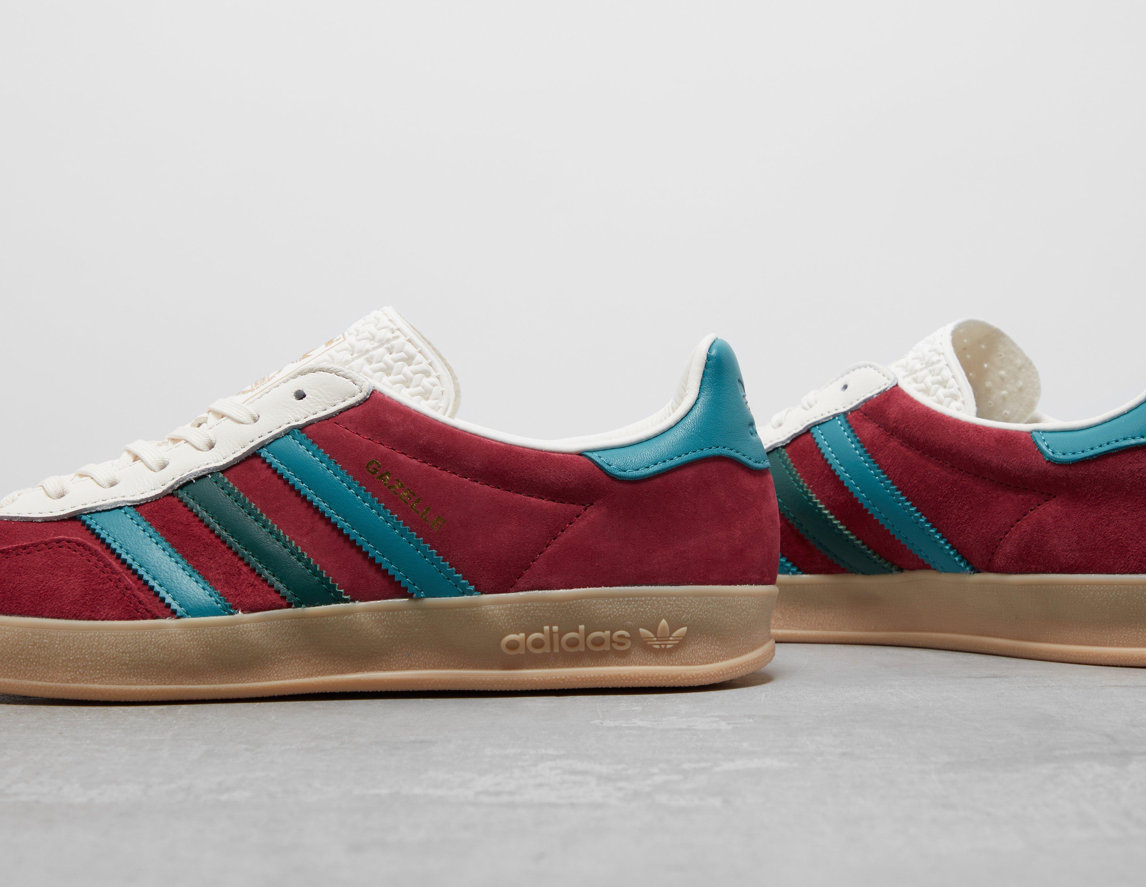 jd sports adidas gazelle claret and blue