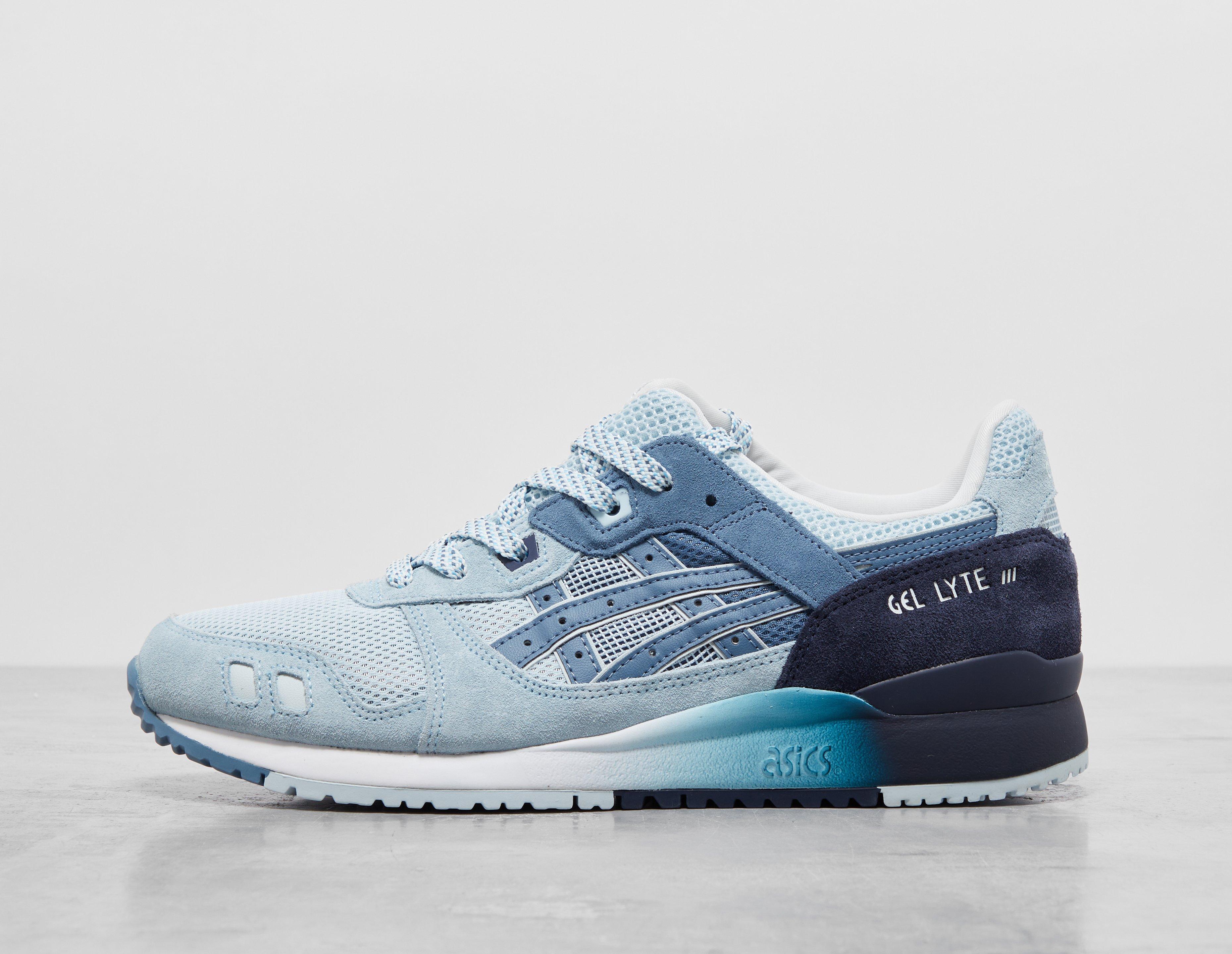 Asics gel lyte hot sale iii grey blue