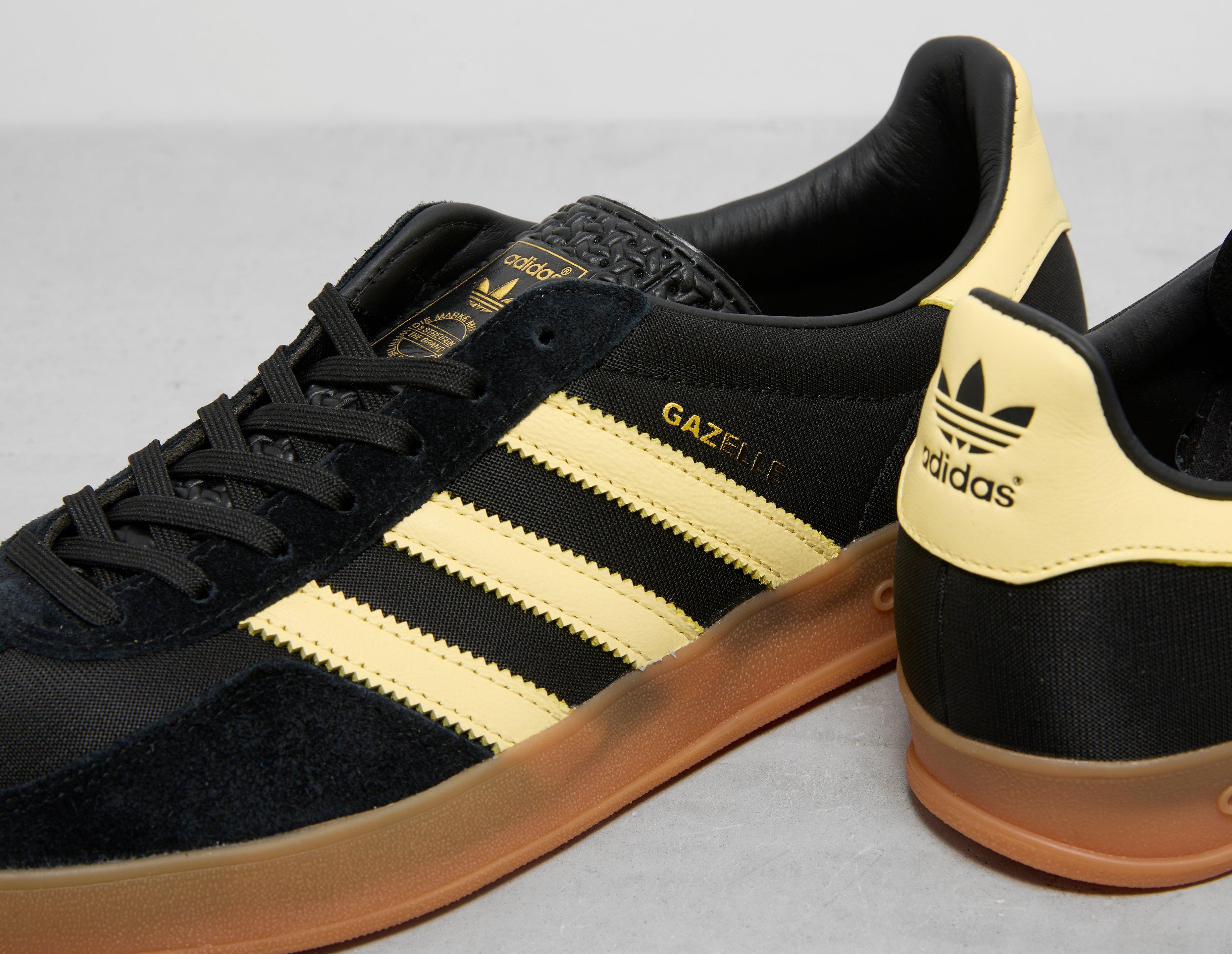 Adidas gazelle 2025 indoor black leather