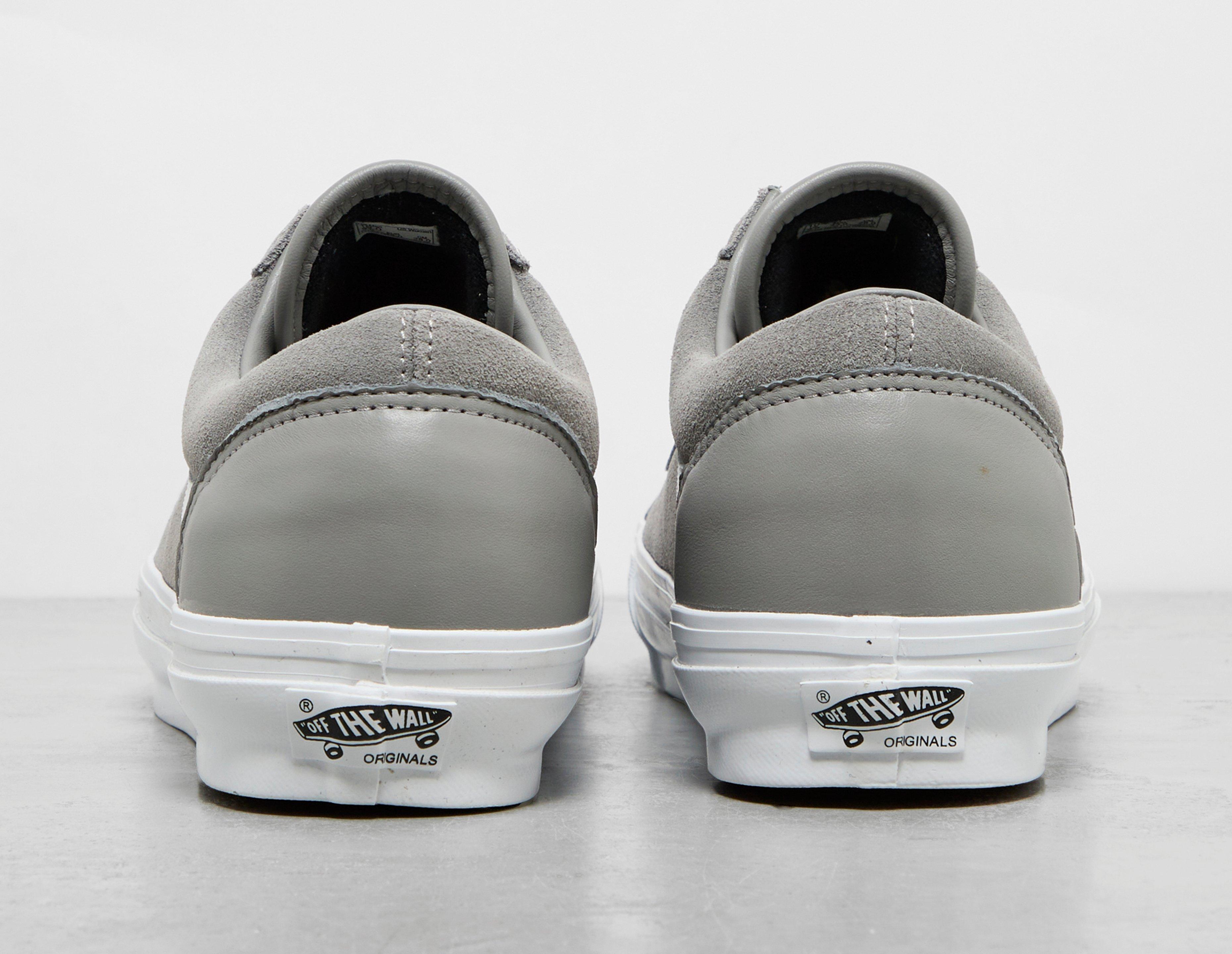 Vans old skool outlet leather grey