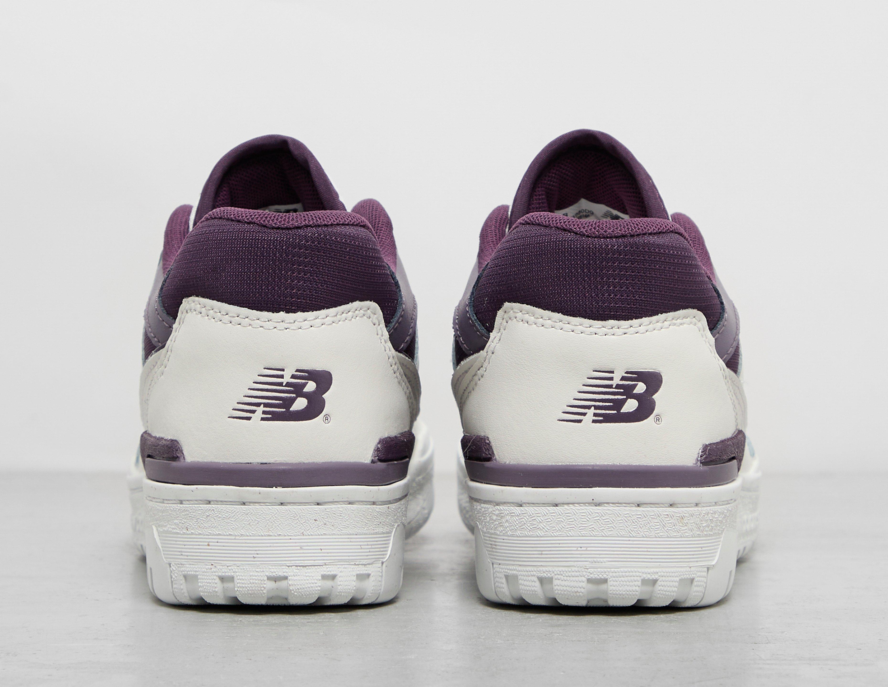 Girls New Balance 535 White/Purple Athletic Shoes Size 11 Used