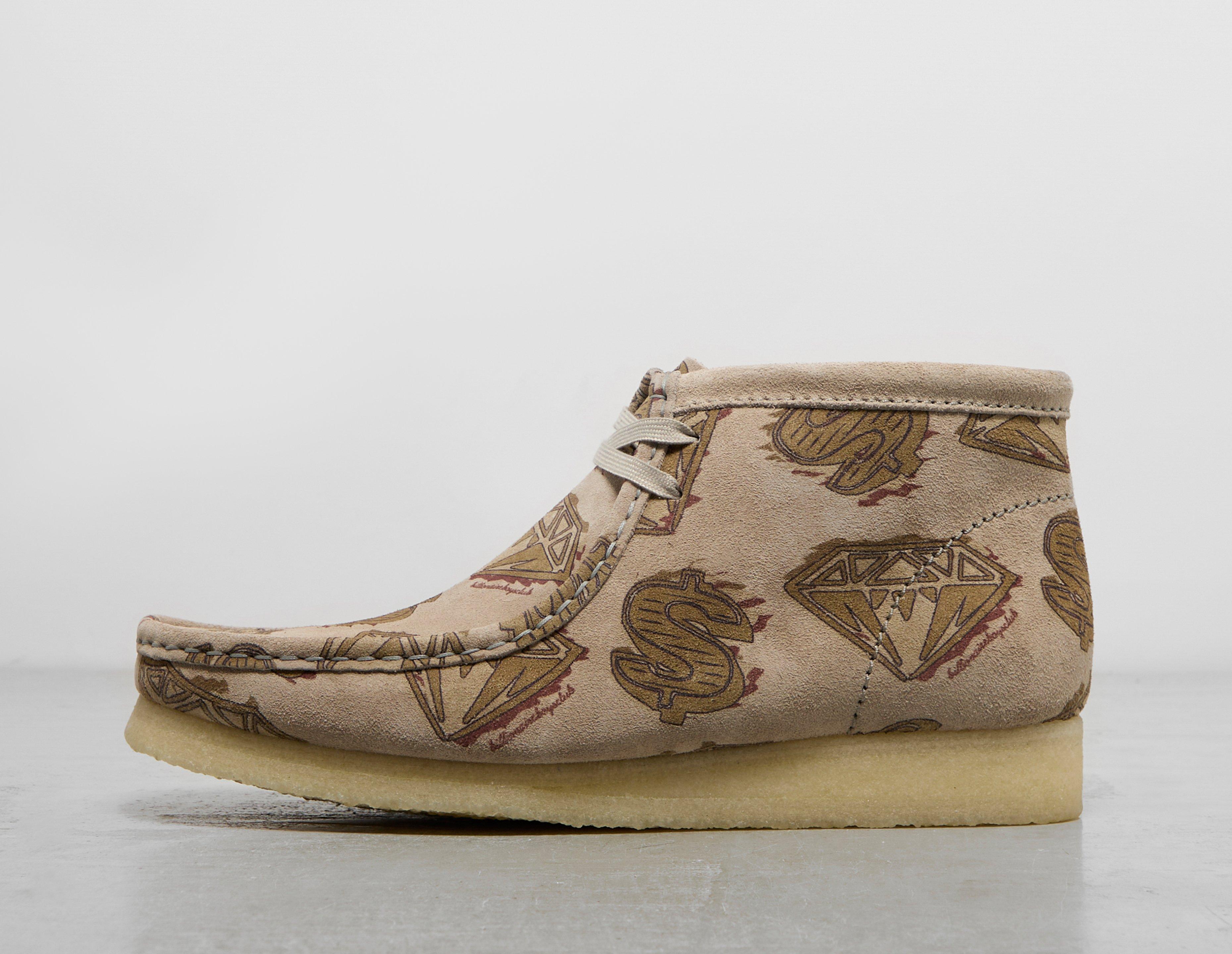 Brown Clarks Originals x Billionaire Boys Club Wallabee Boot