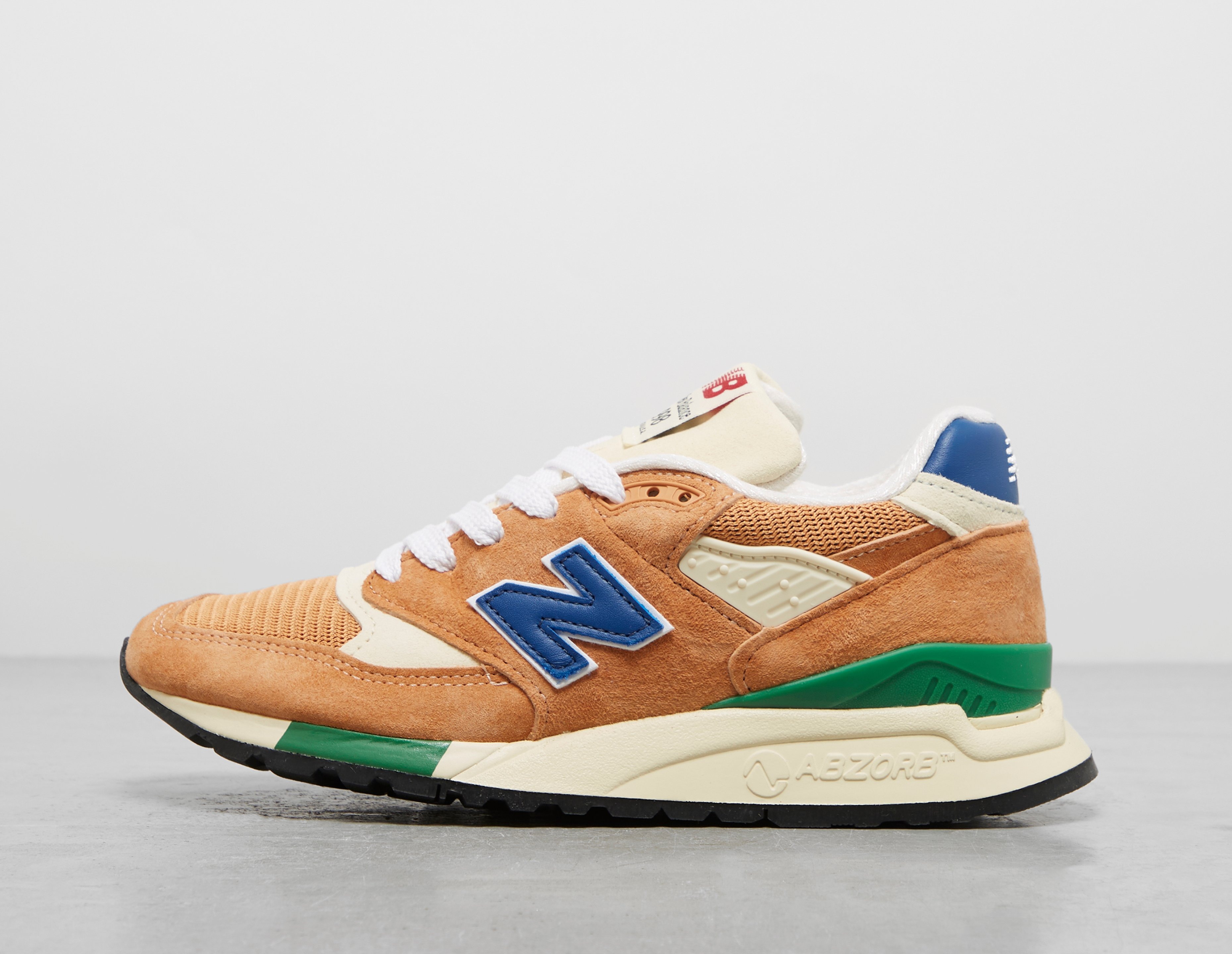 Orange New Balance 998 Made in USA Women's | Footpatrol