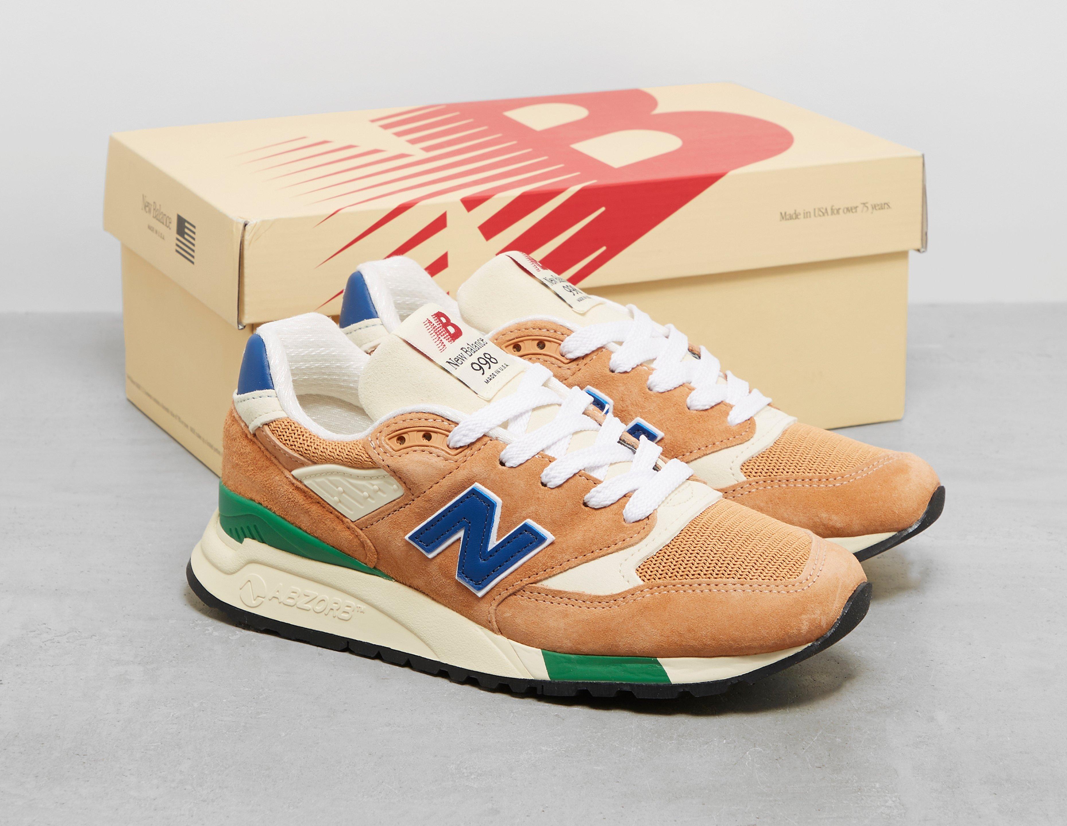 New balance top 998 damen orange