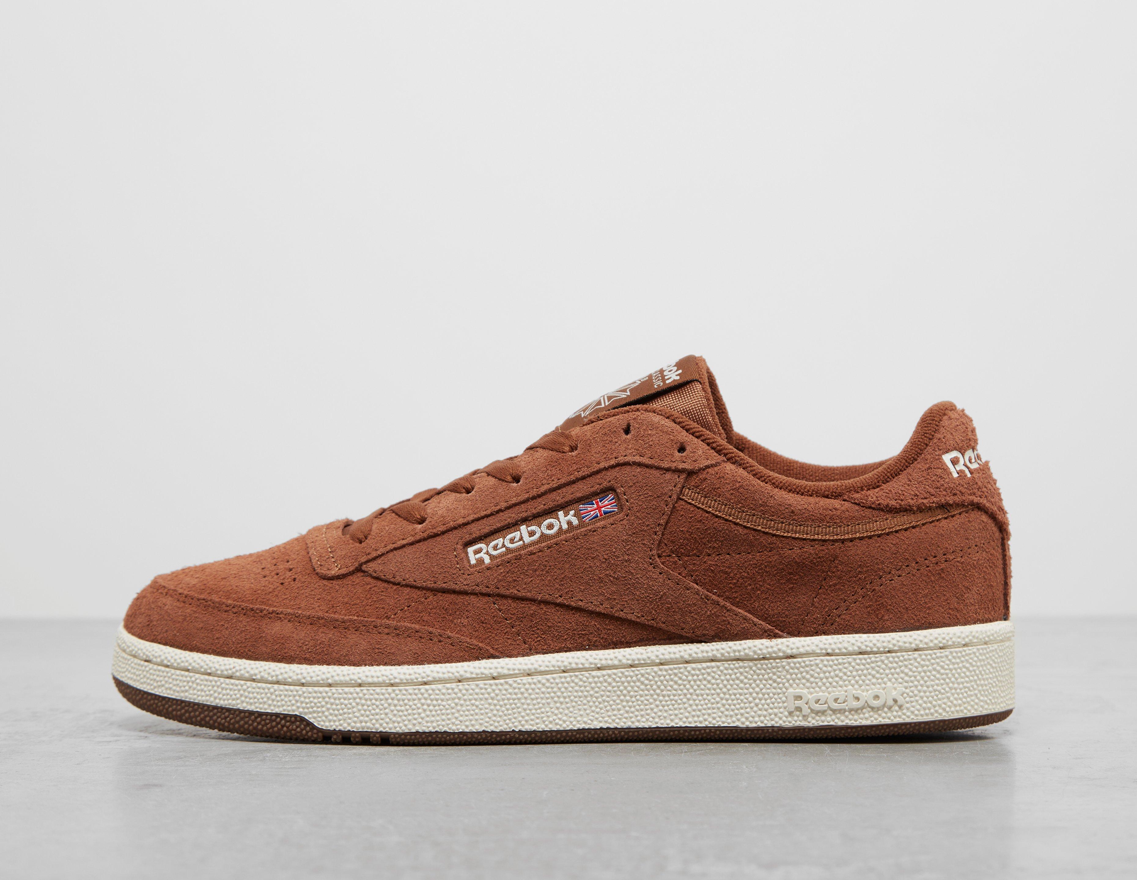 Reebok club shop c mens brown