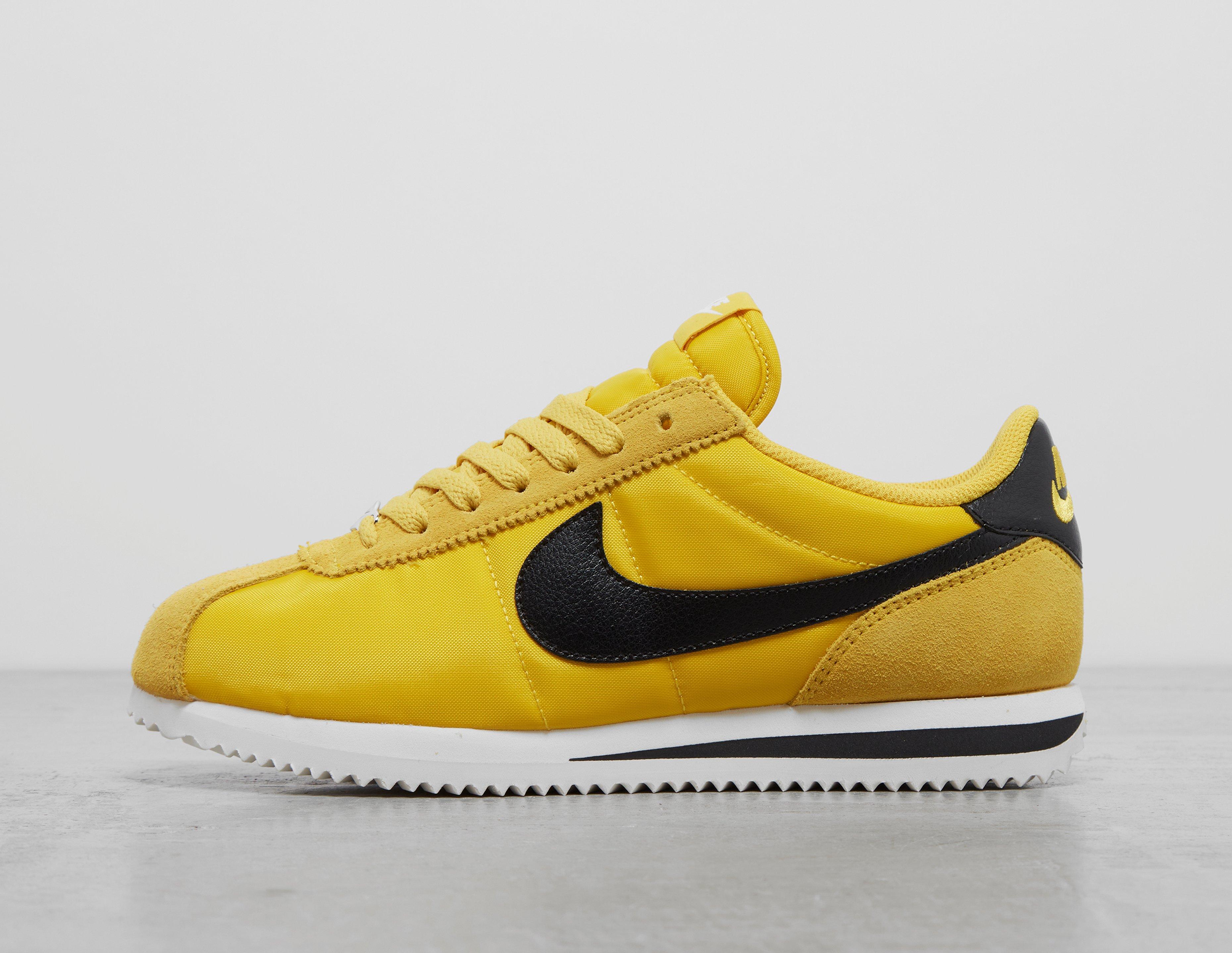 Nike cortez store nylon giallo