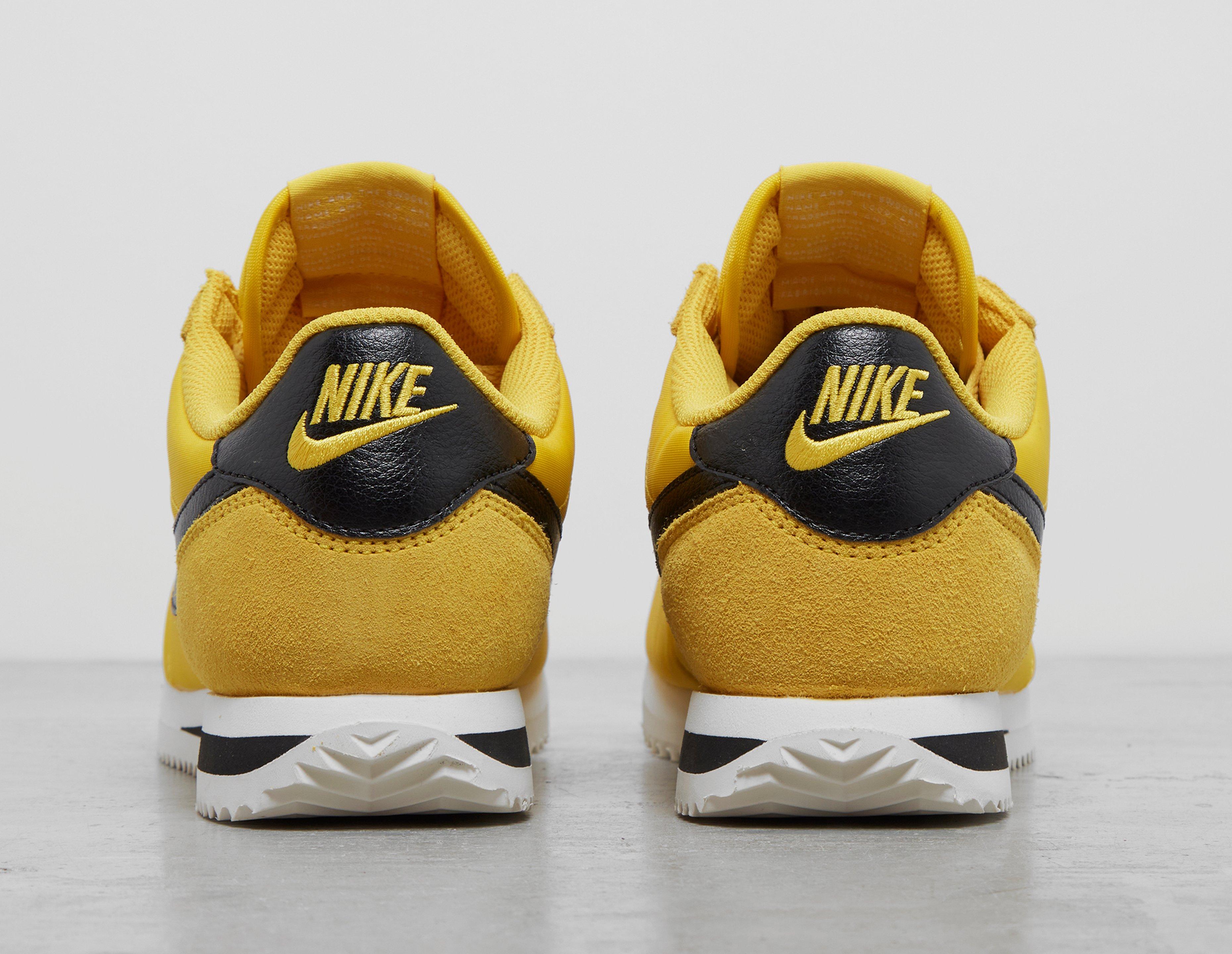 Nike cortez leather shop giallo