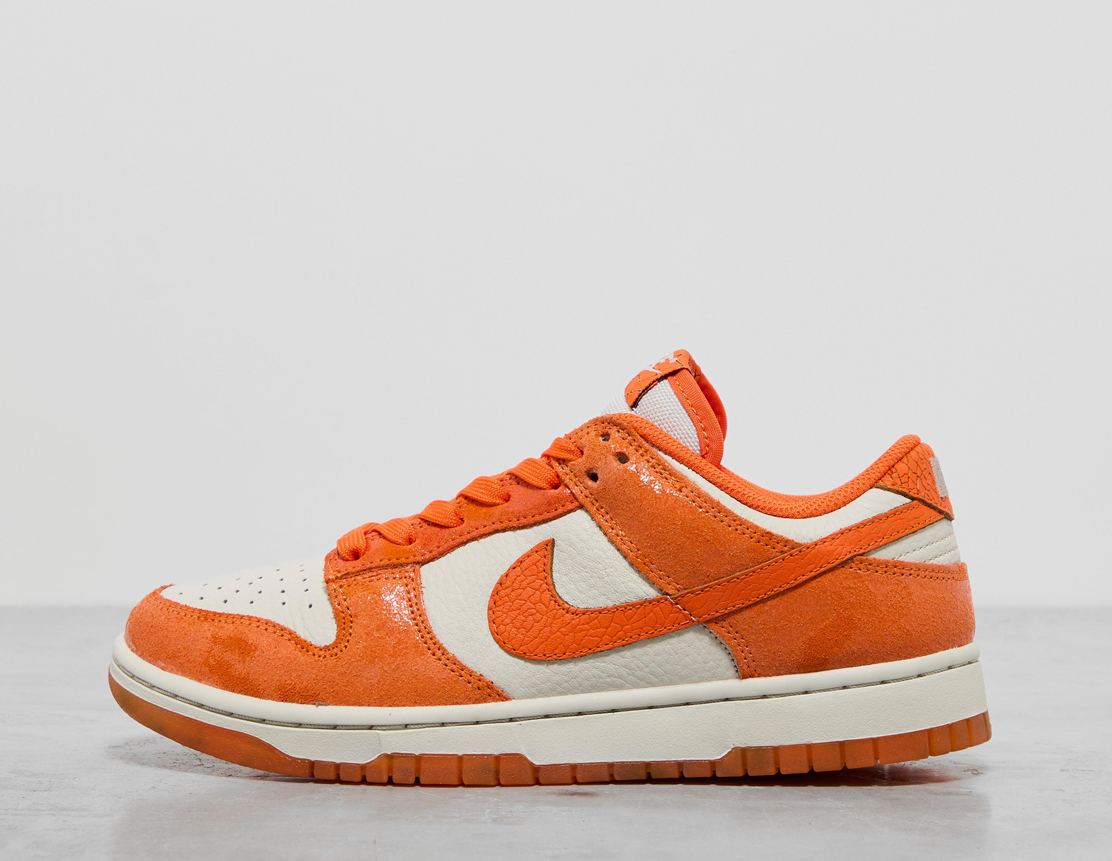 Nike sb dunk on sale low femme orange