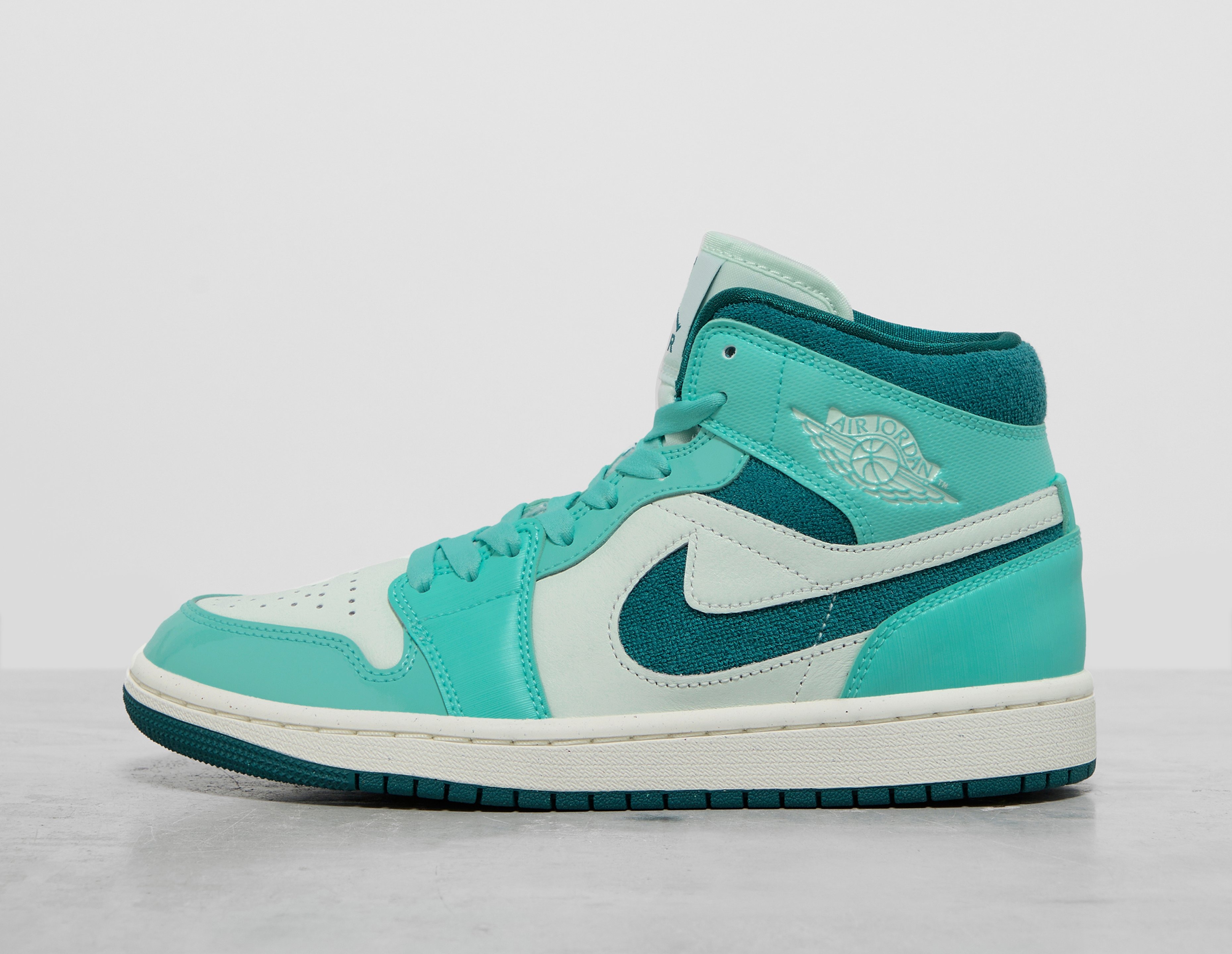 Blue Jordan mens Air 1 Mid Women's | HealthdesignShops