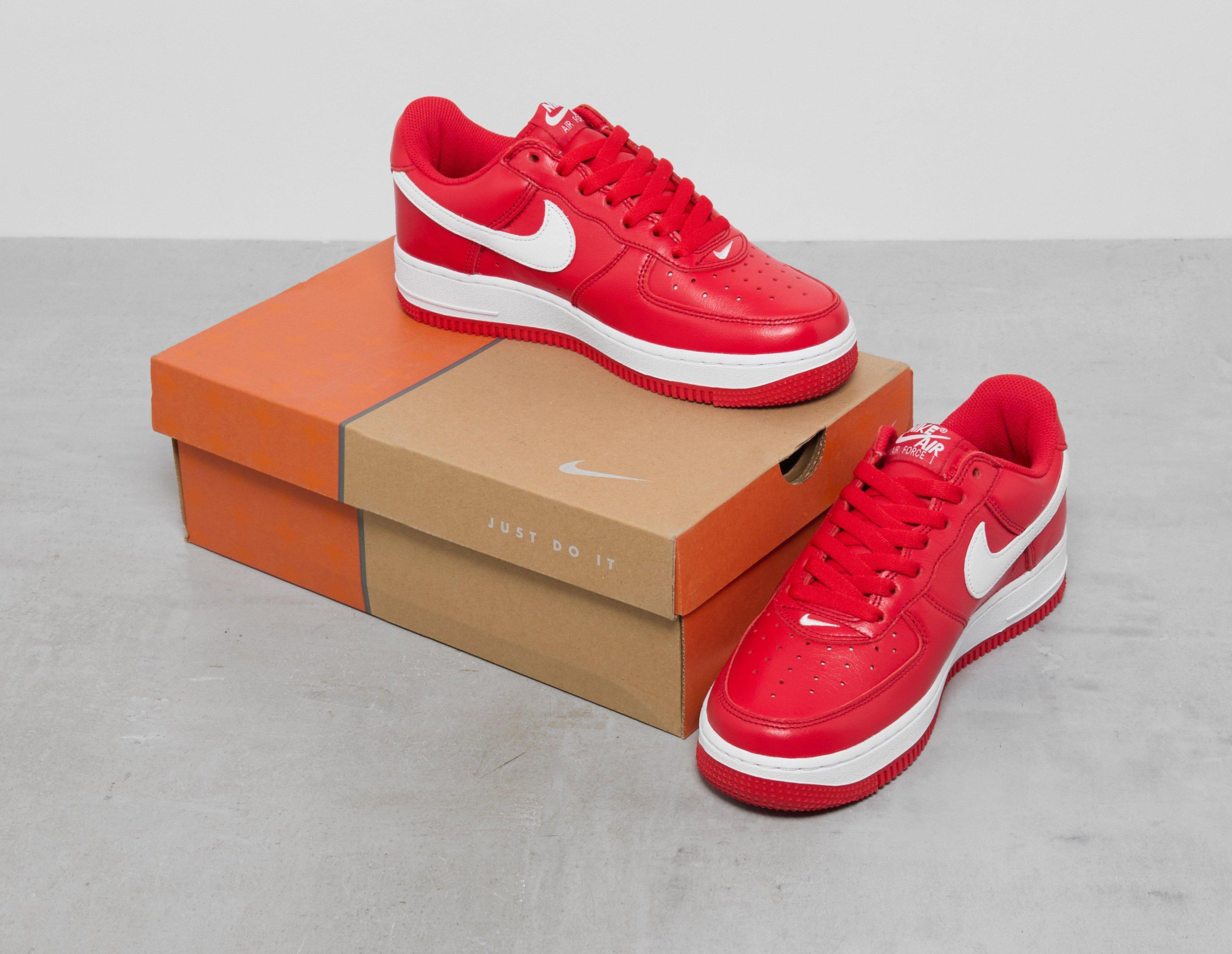 Nike Air Force 1 Low Color of the Month Red White FD7039-600
