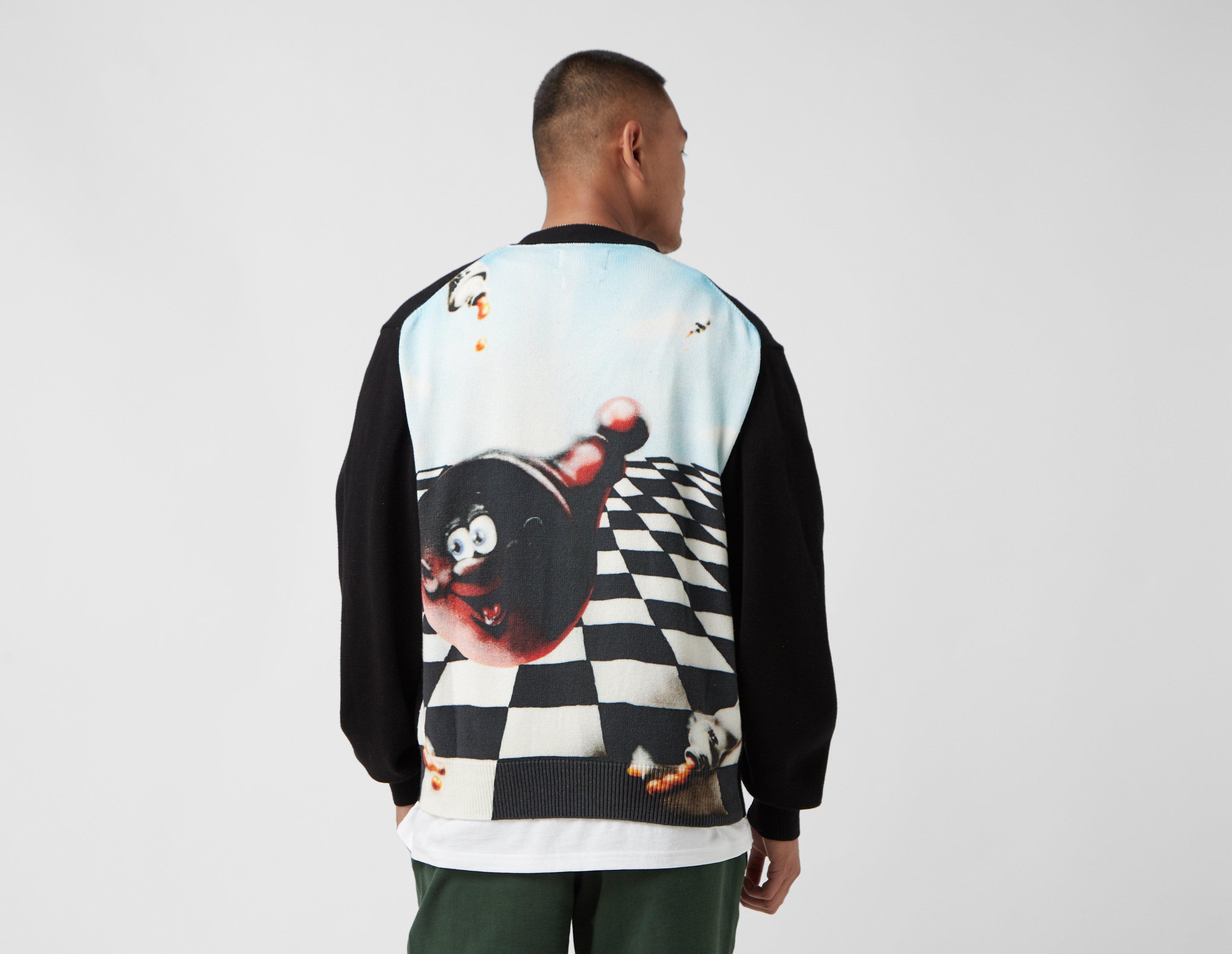 Black Thisisneverthat Chess Zip Cardigan | HealthdesignShops