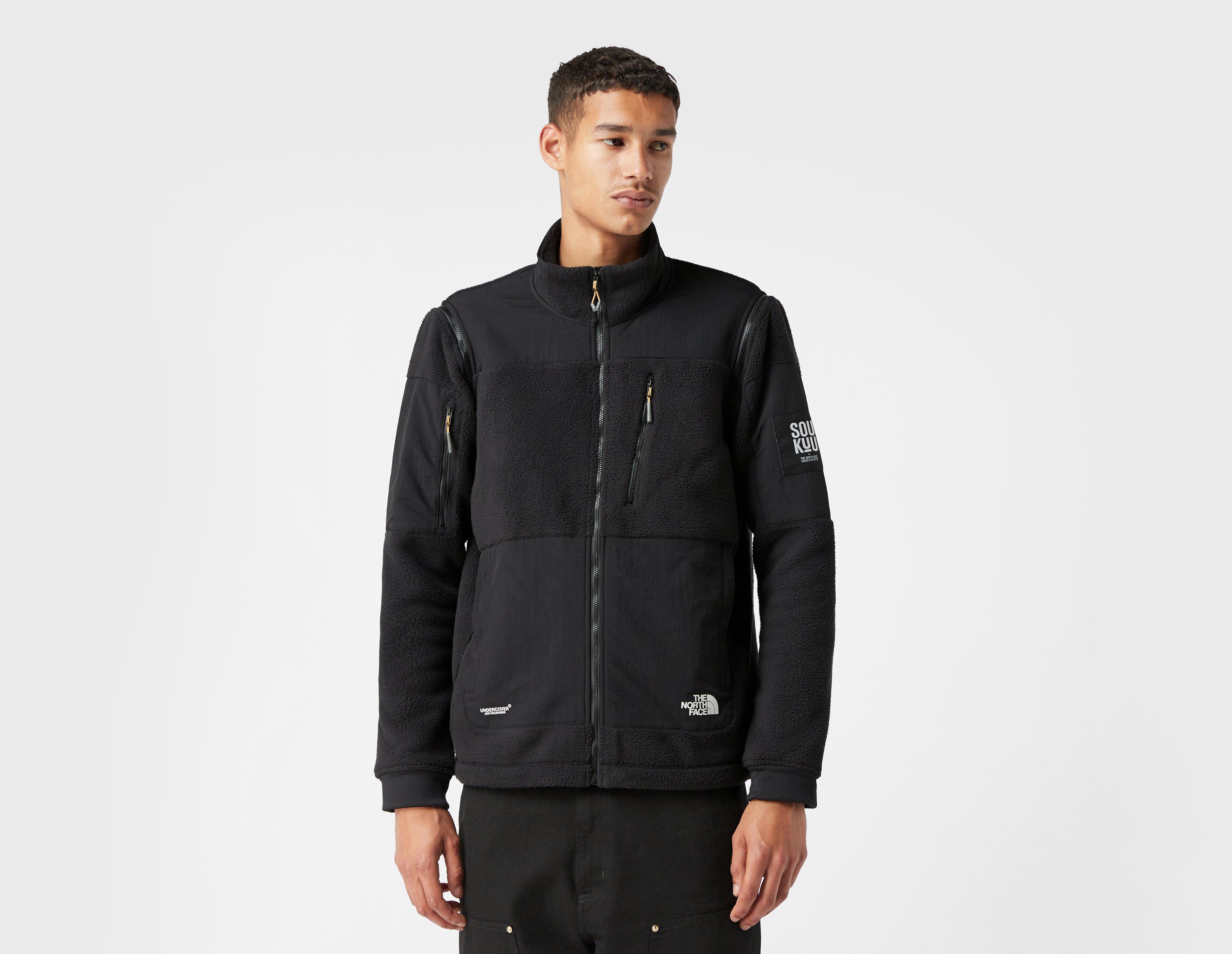 Black fleece hotsell north face jacket