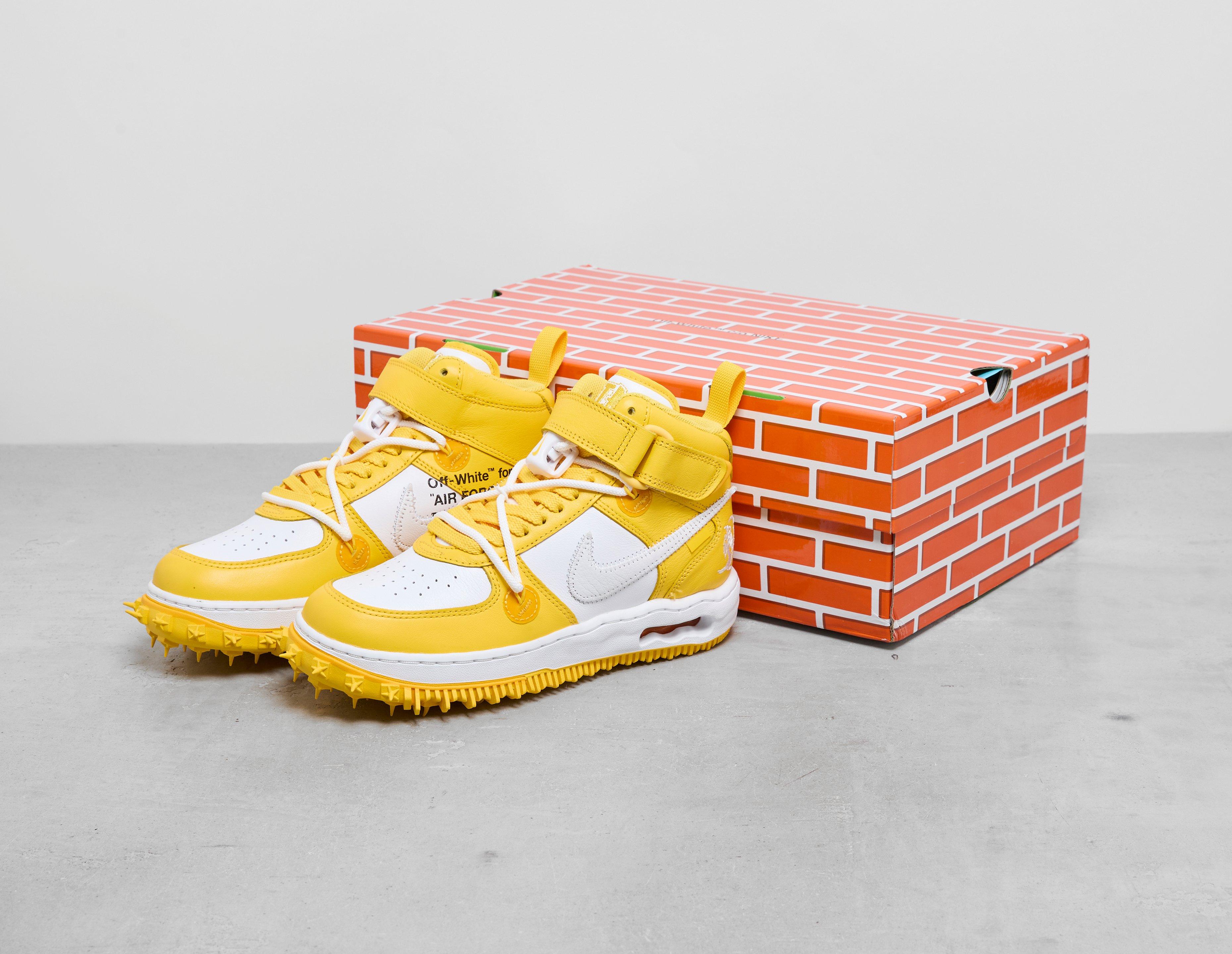 Off white air force on sale yellow