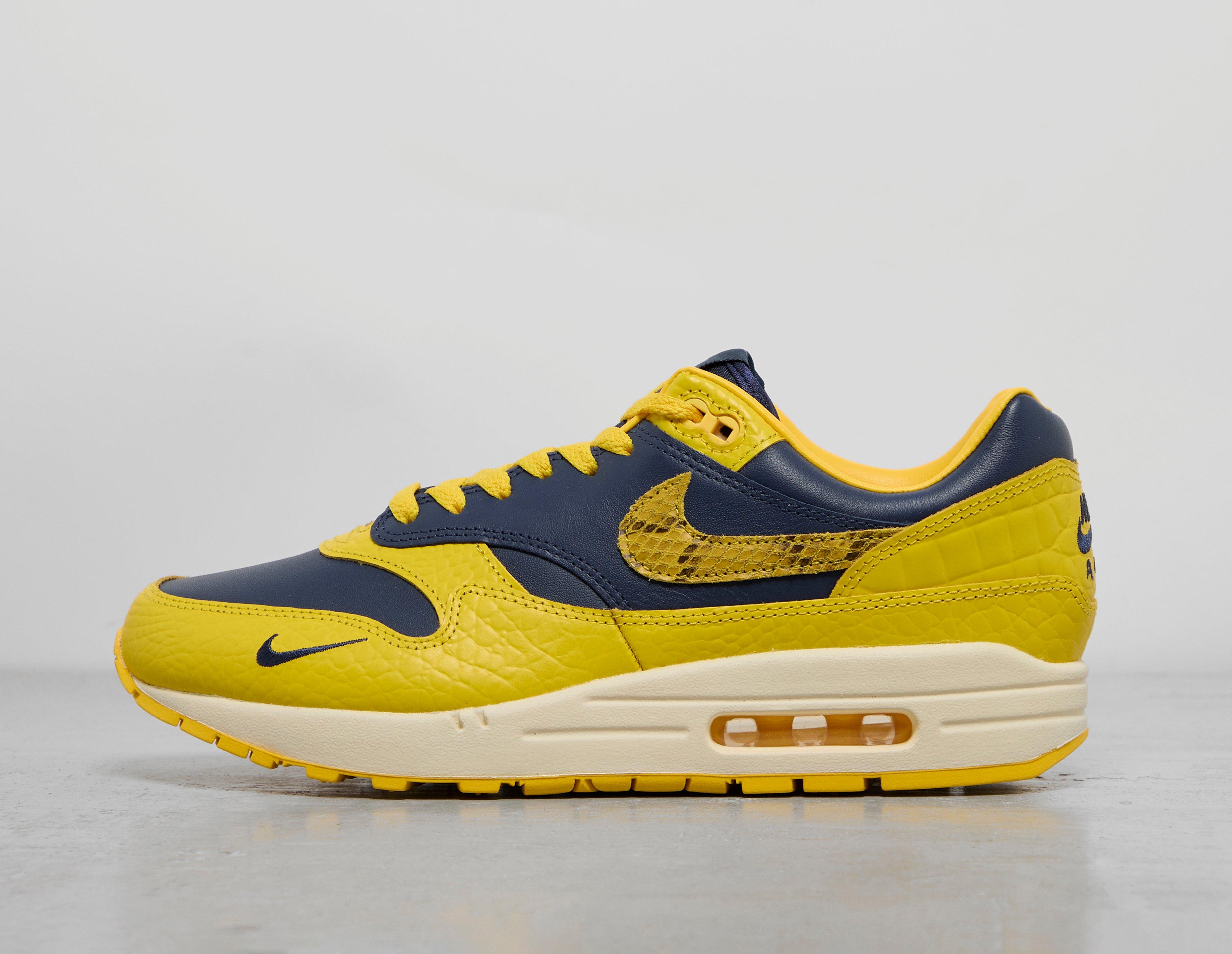 Air max cheap 1 blue yellow