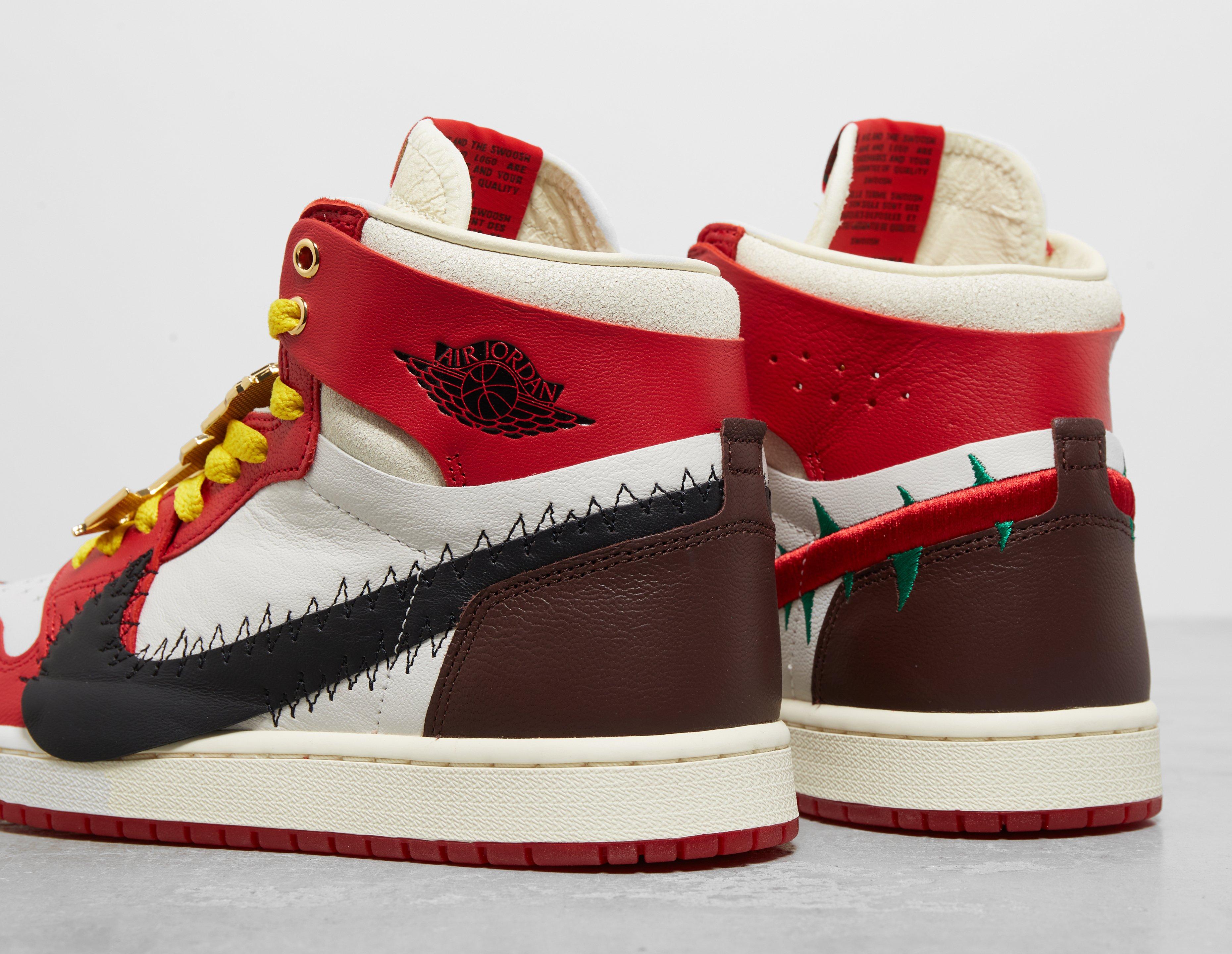 Red bucks Jordan x Teyana Taylor 1 High Zoom CMFT 2 Women's