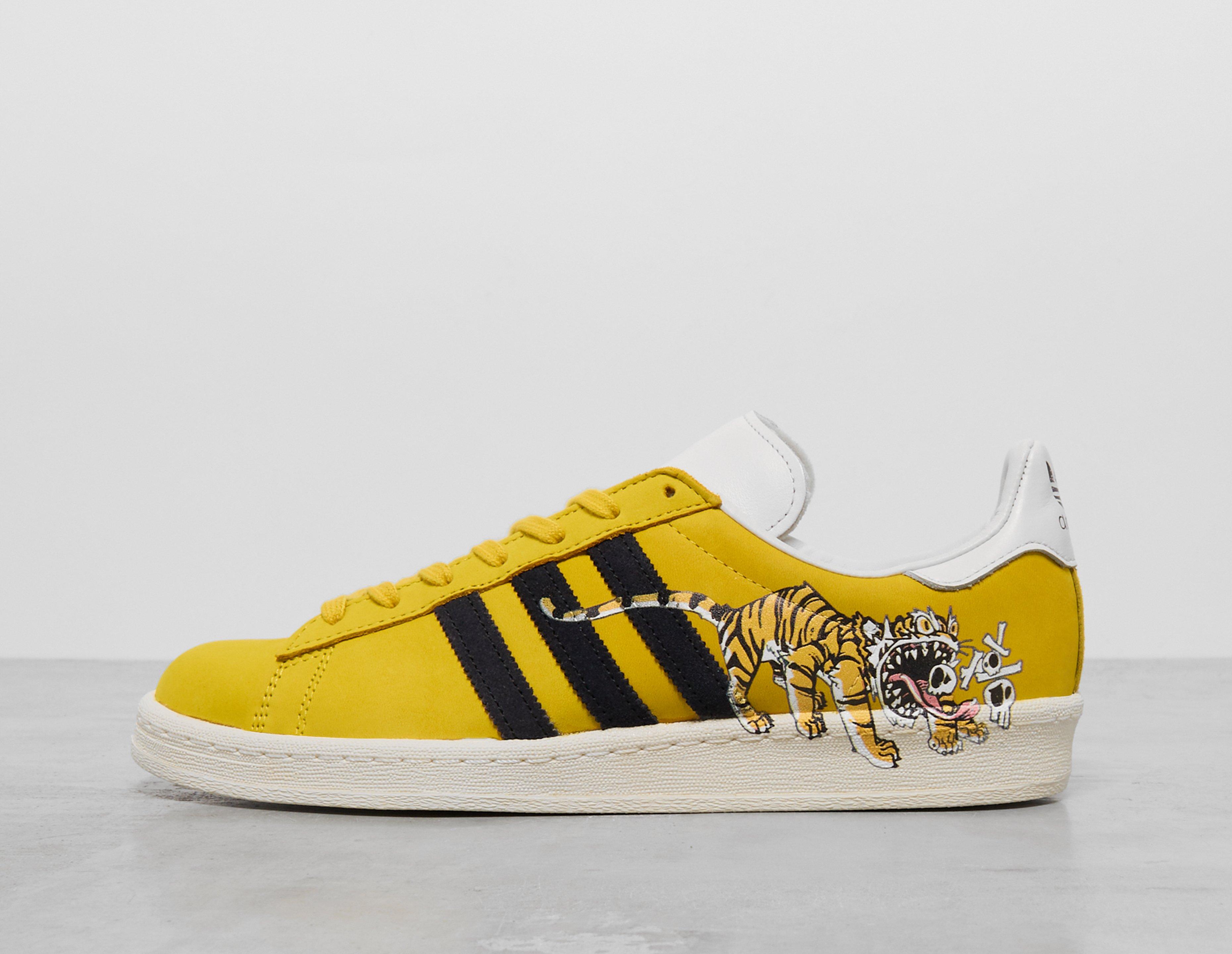 Adidas shoes 2024 1980s yellow