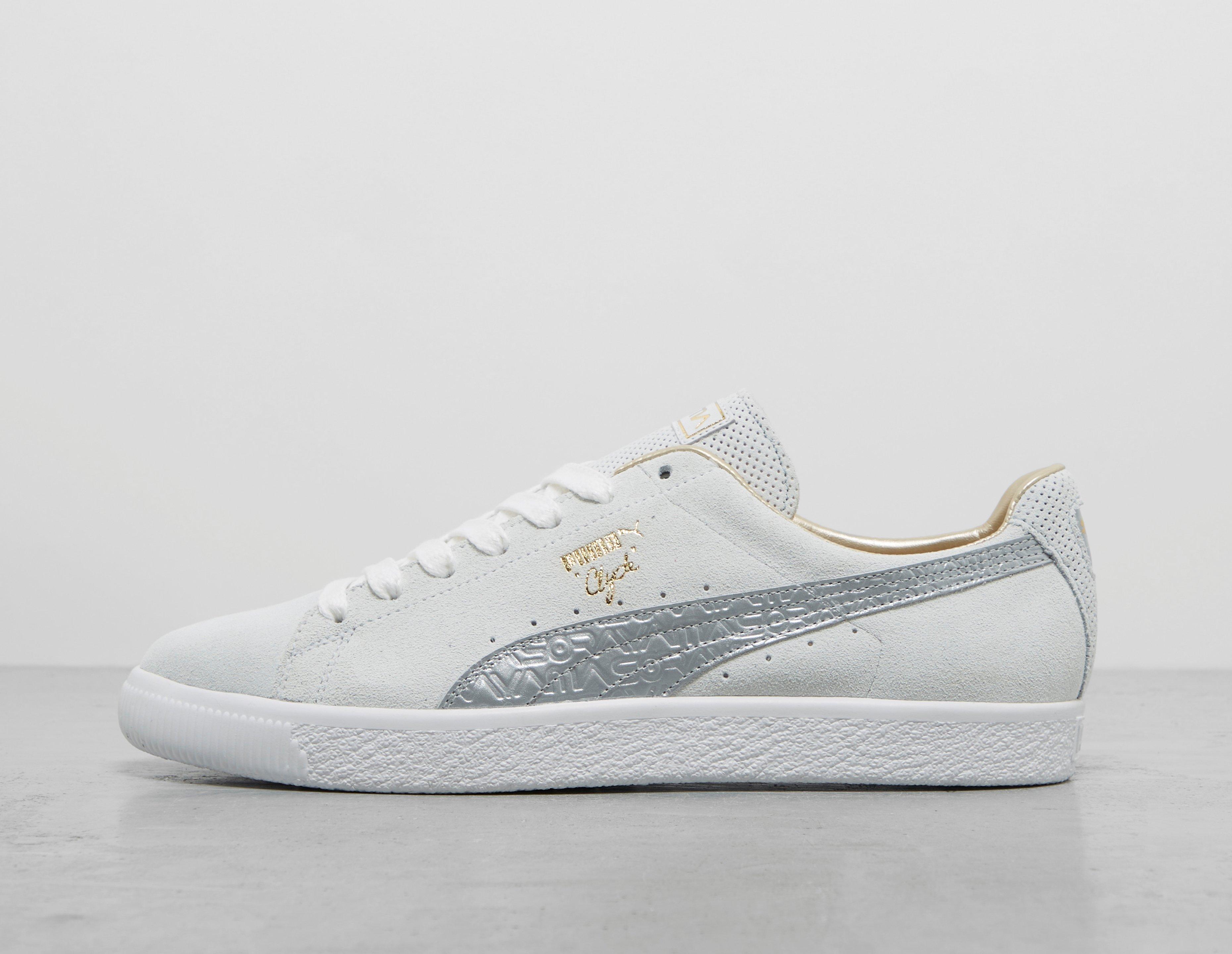 Puma clyde clearance grey