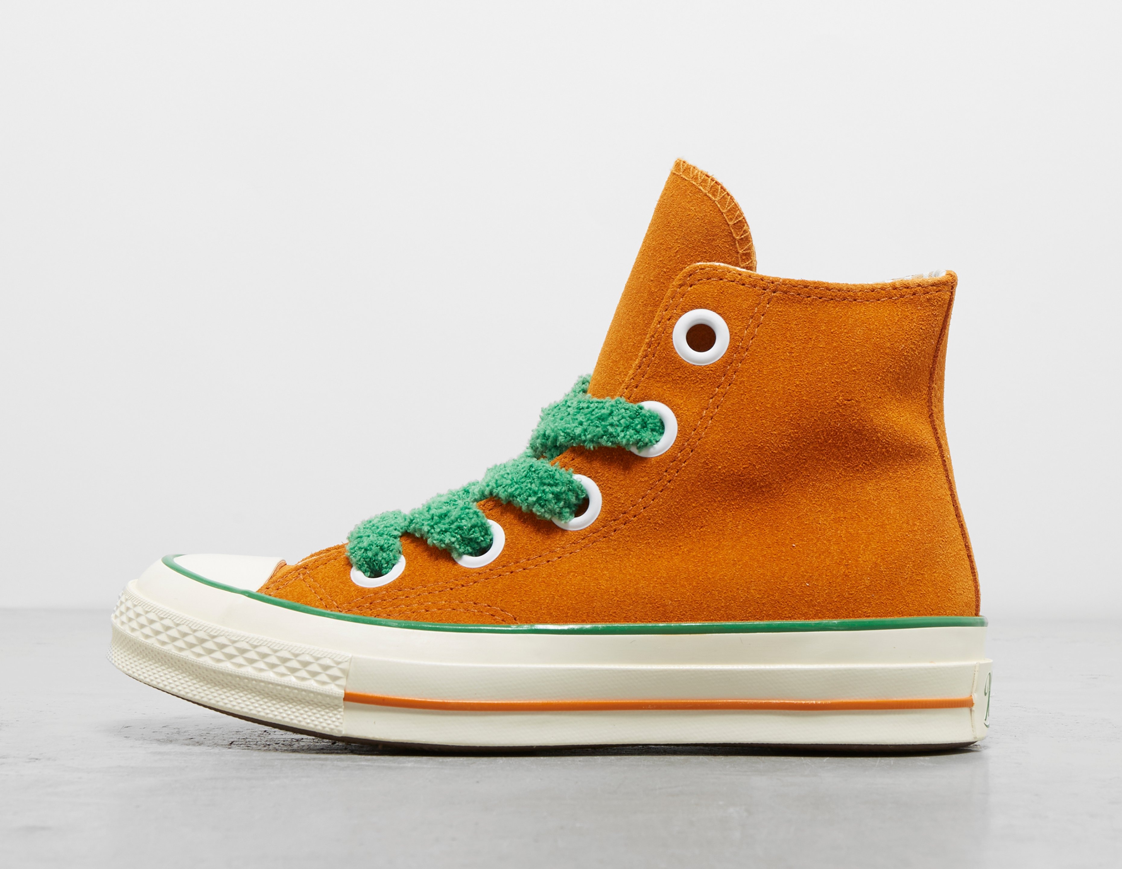 HealthdesignShops Orange Converse x Wonka Chuck 70 Oompa Loompa