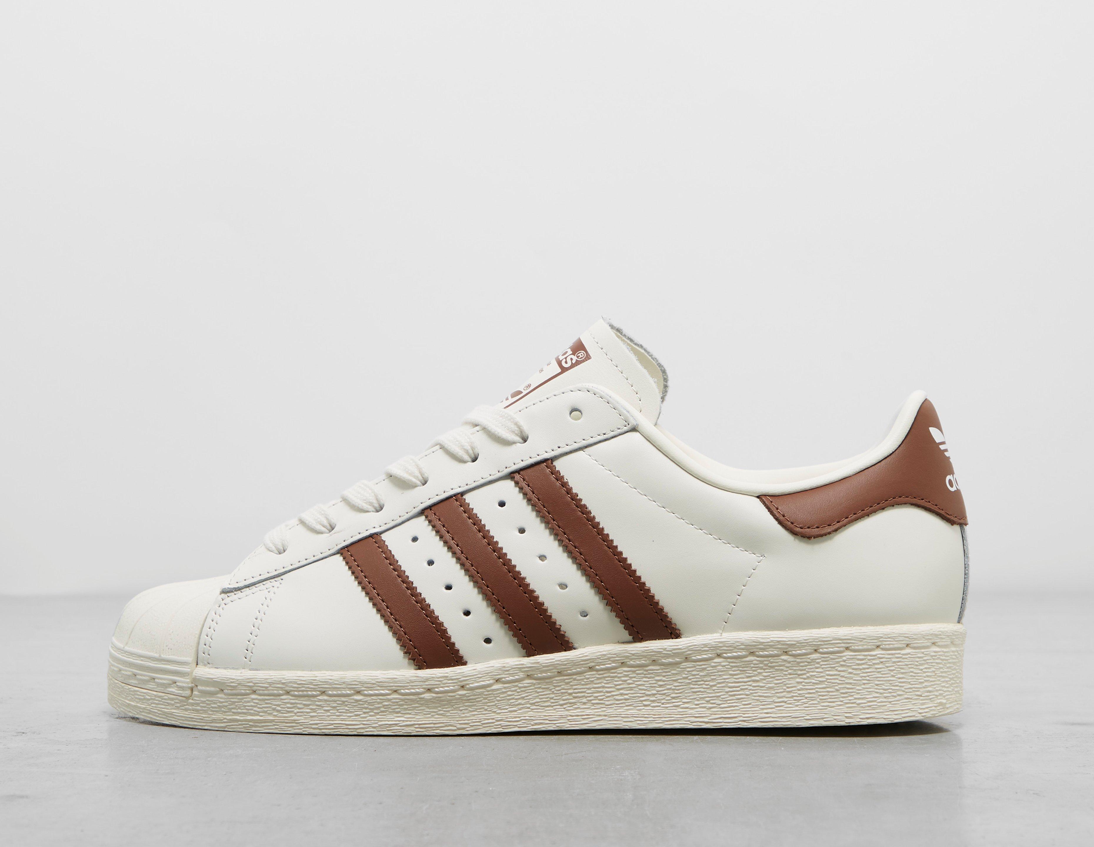 Superstar 80s dlx sales adidas marron