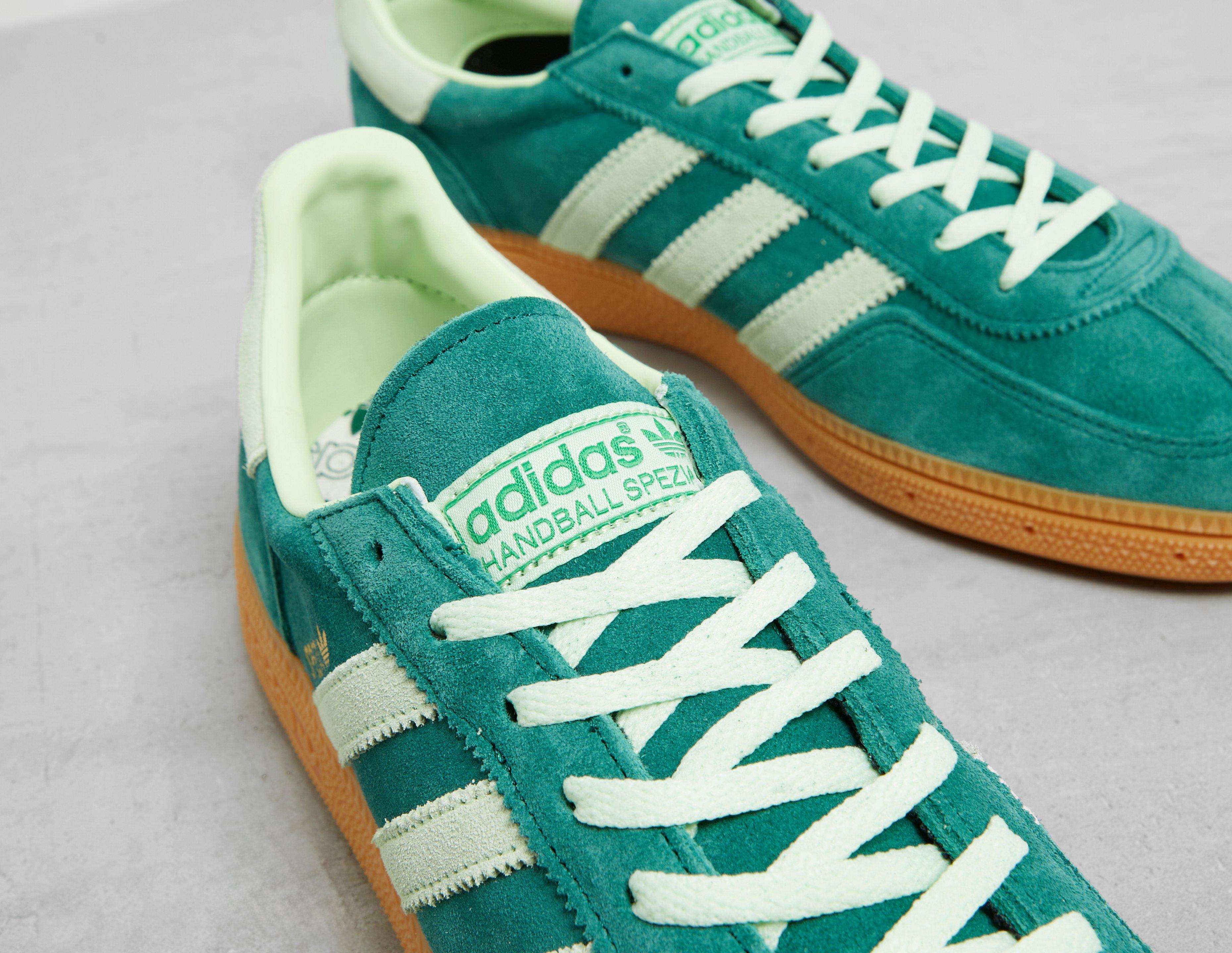 Adidas spezial deals blue and green