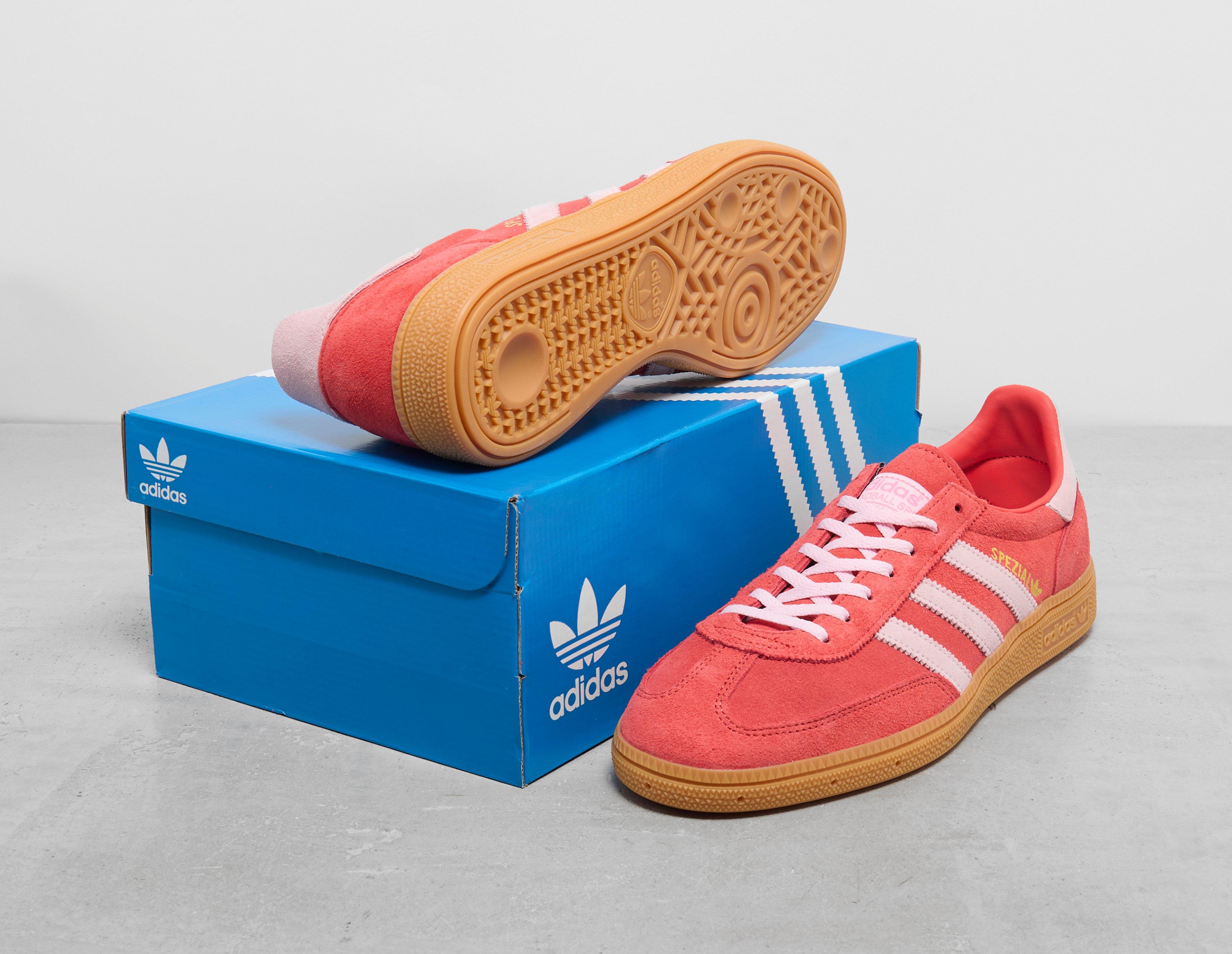 Red flats adidas Originals Handball Spezial flats adidas shoes