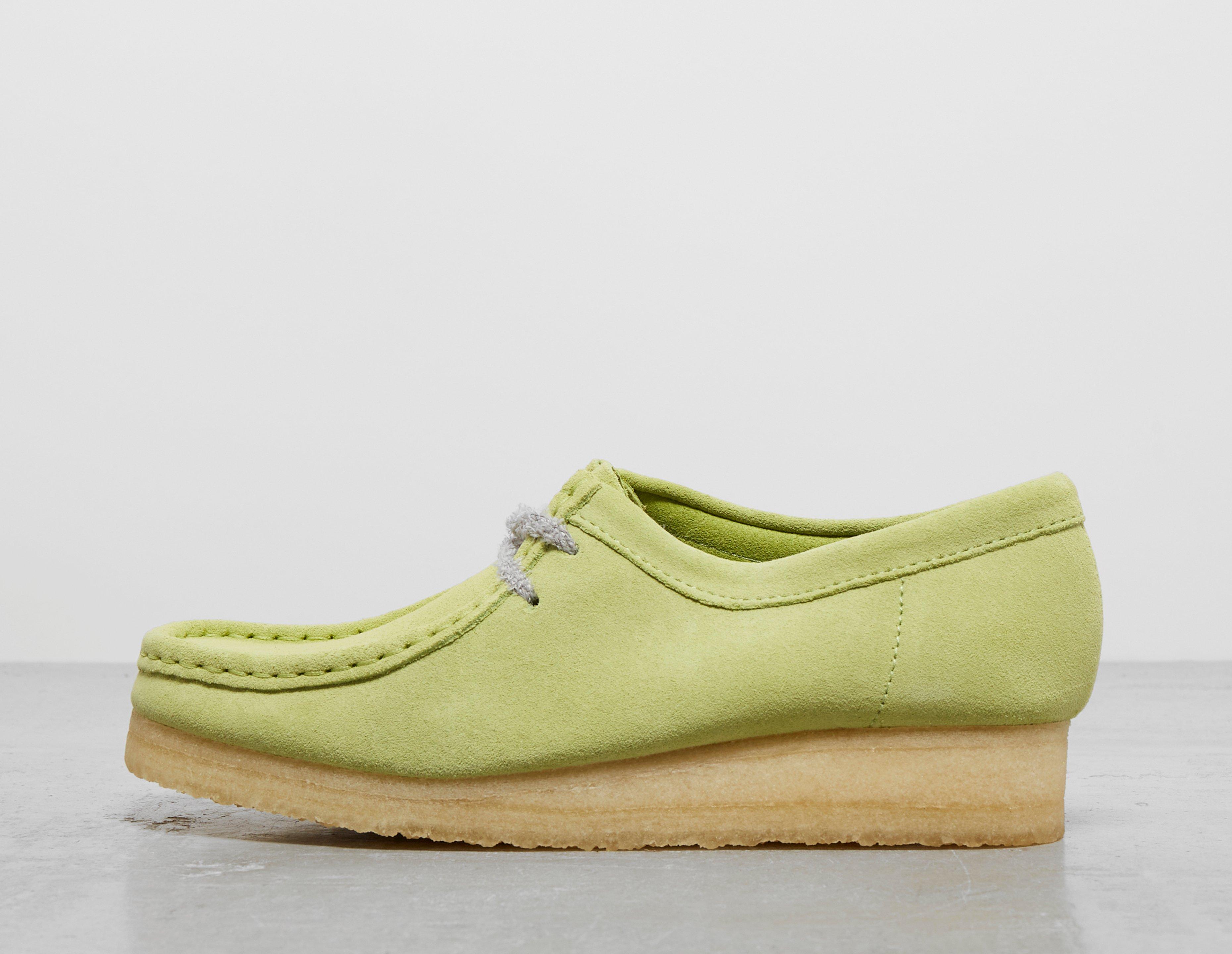 Green Clarks Originals Wallabee Women s Footpatrol