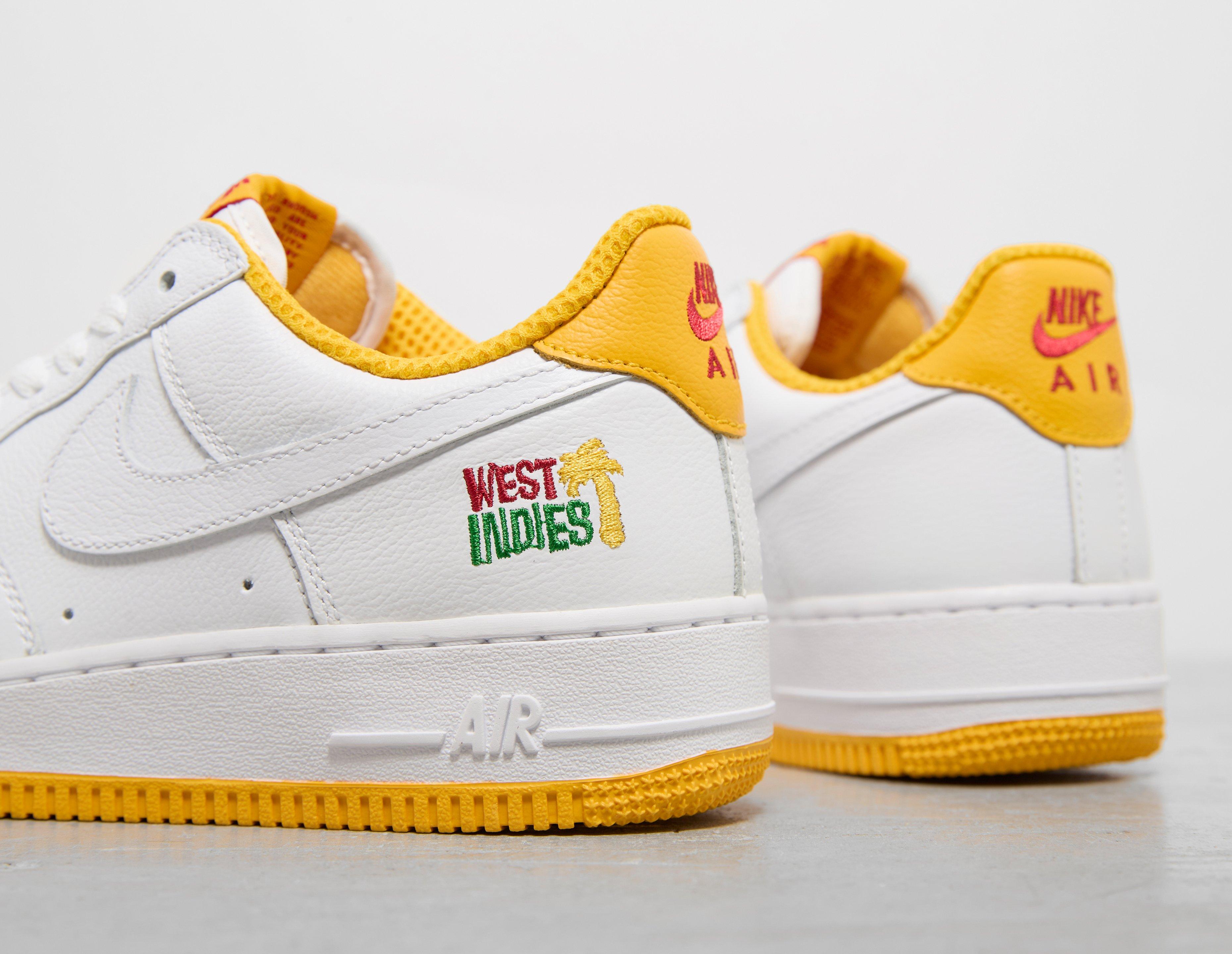 White Nike Air Force 1 Low QS West Indies Women s Footpatrol