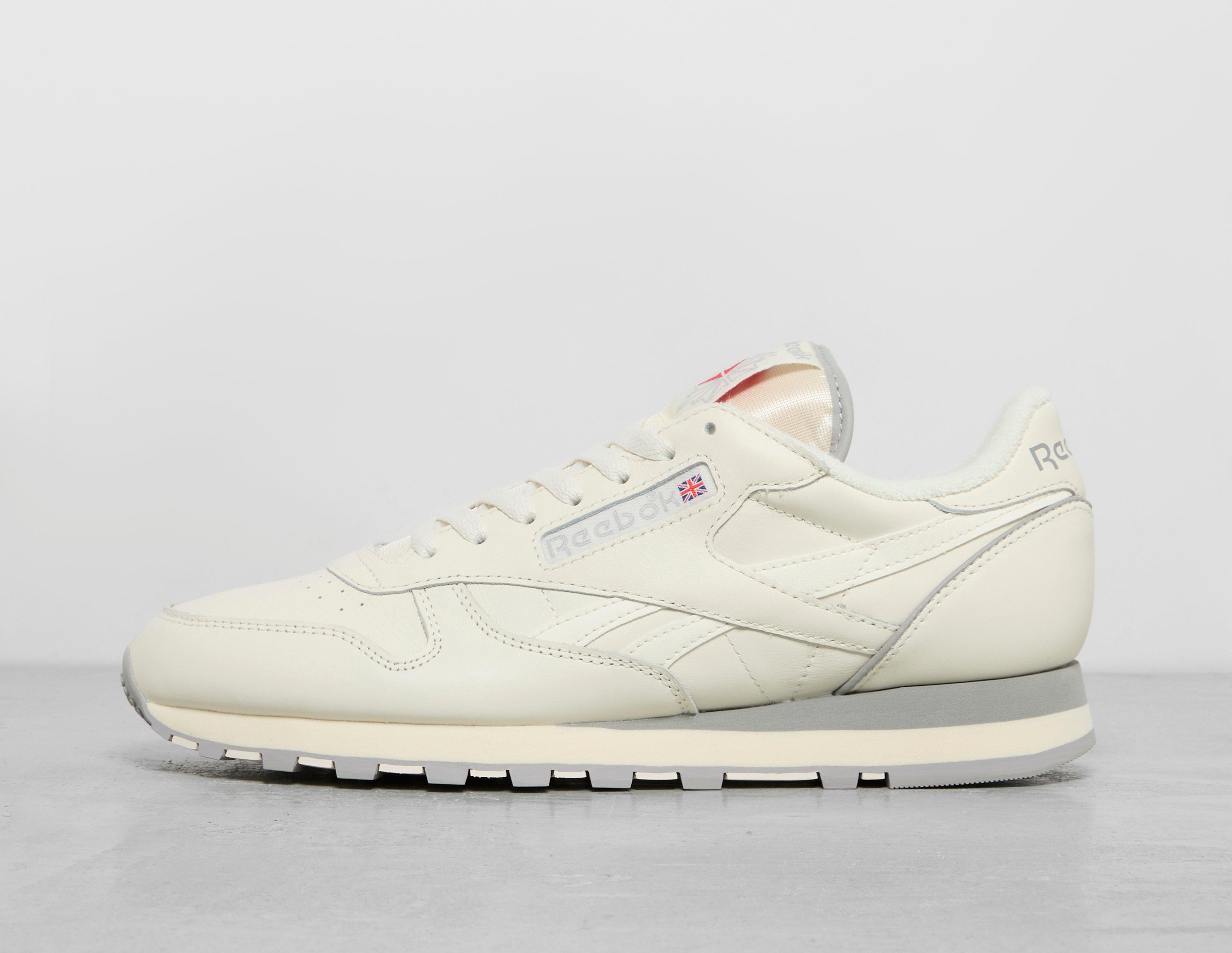 Classic leather white reebok best sale