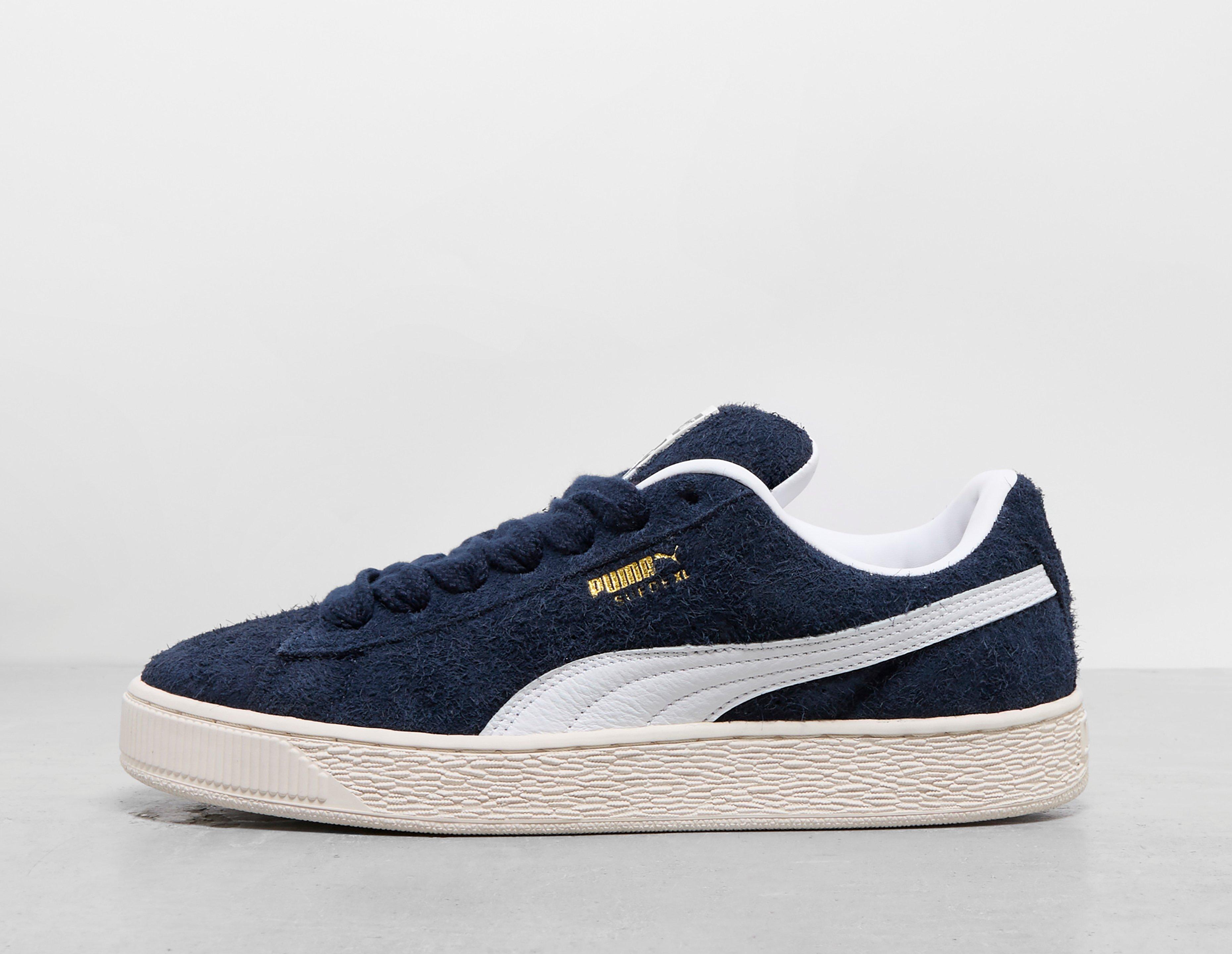 Navy blue puma sales suede classic