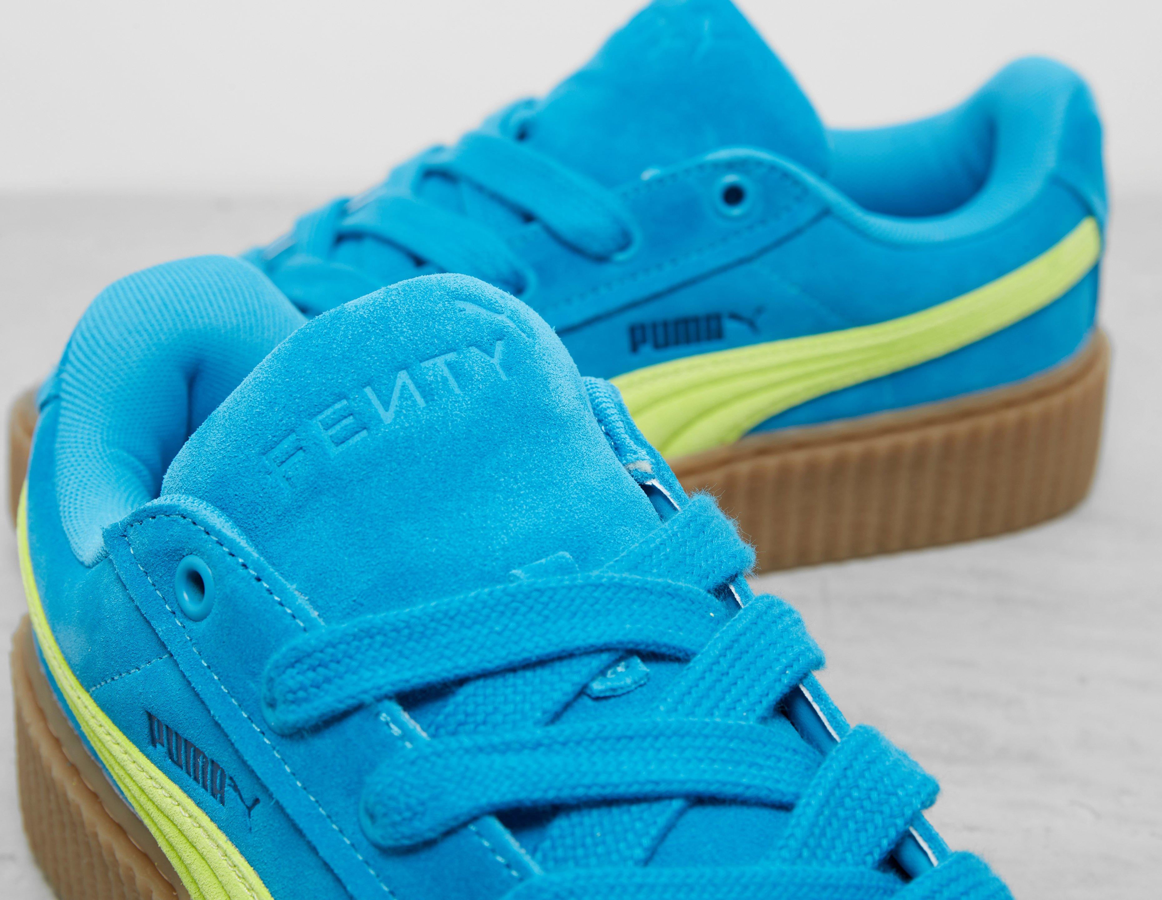 Light blue shop puma creepers