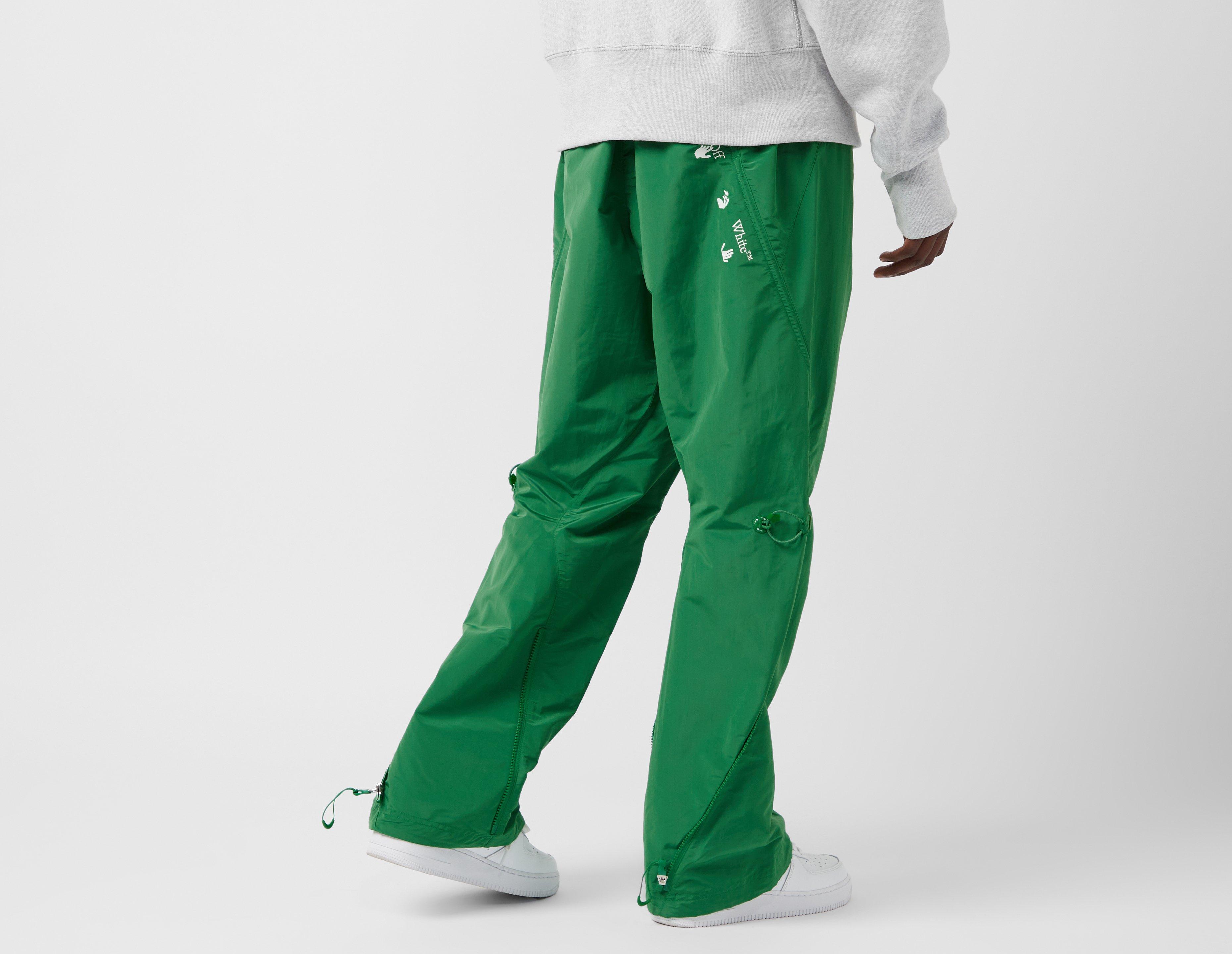 Off white green outlet pants