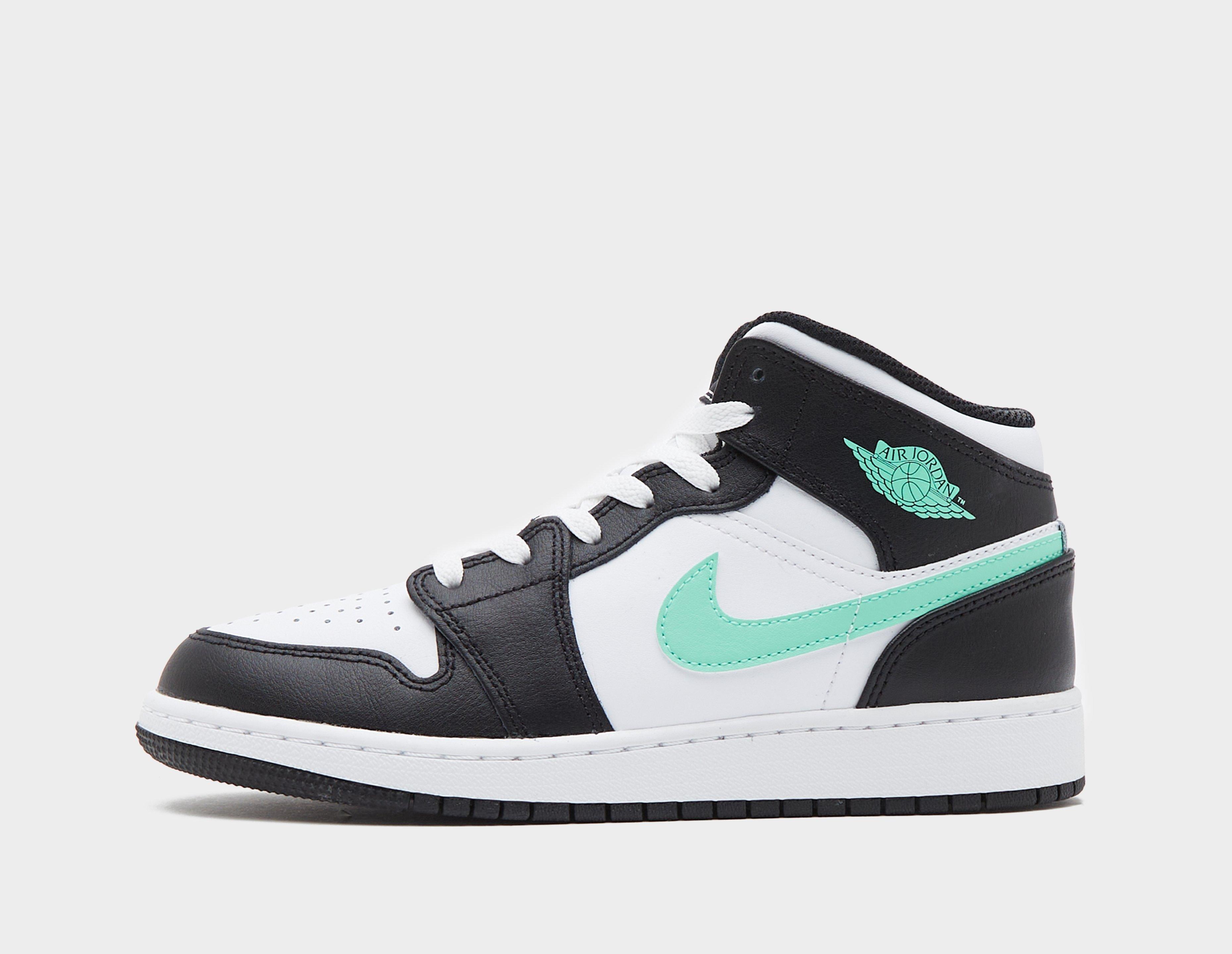 air jordan 1 mid junior black