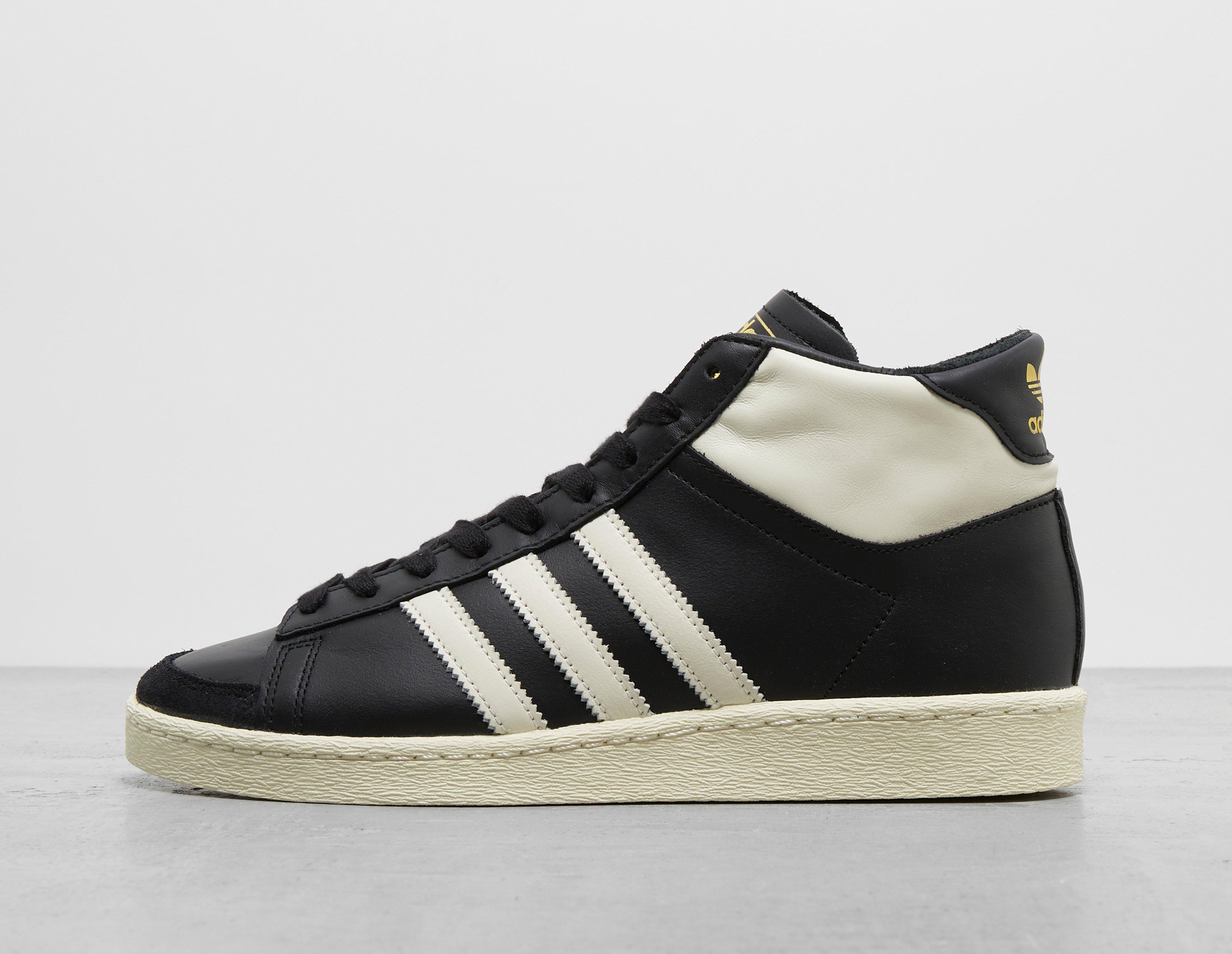 Adidas superstar high black hotsell