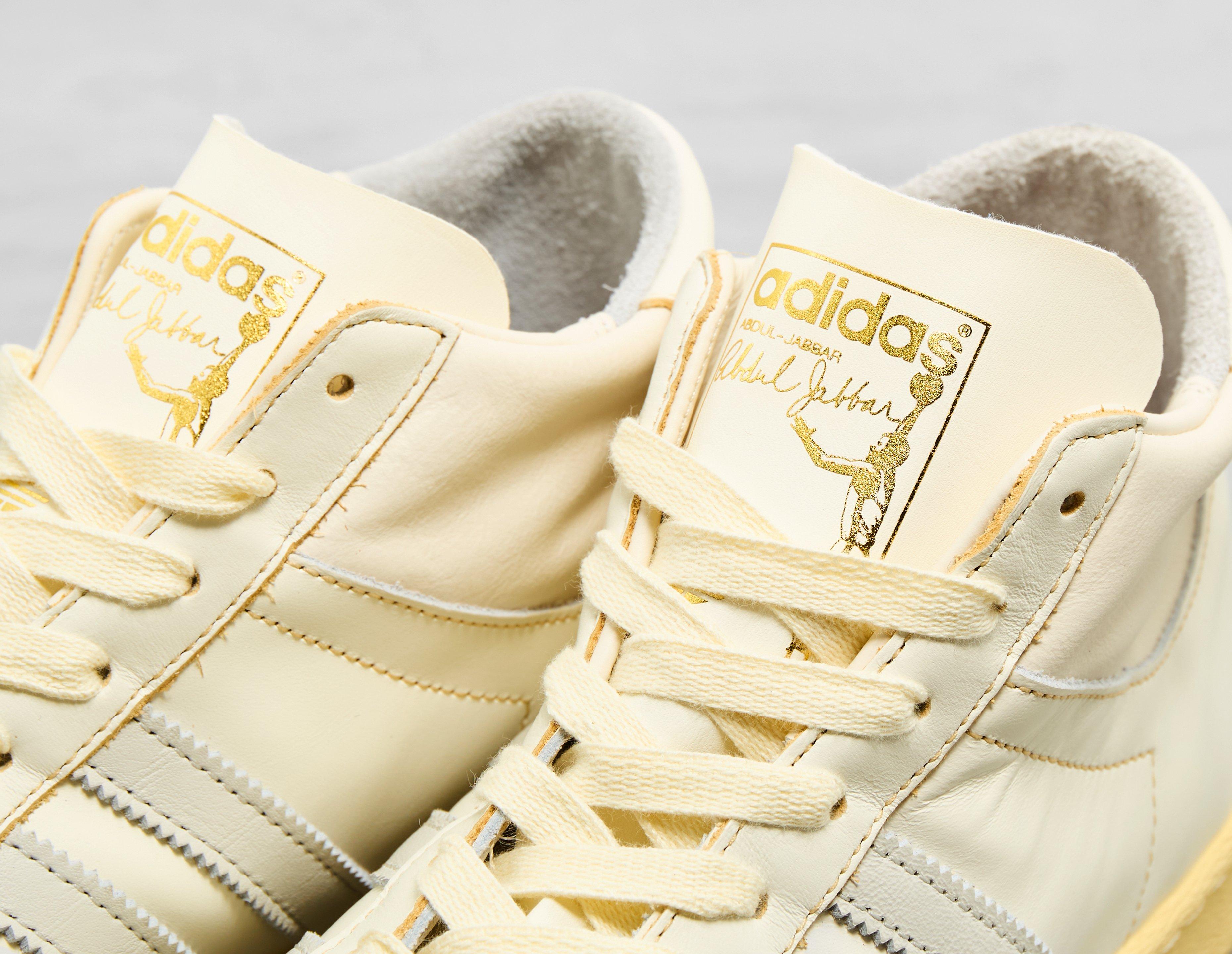 White adidas Originals Jabbar Hi Footpatrol