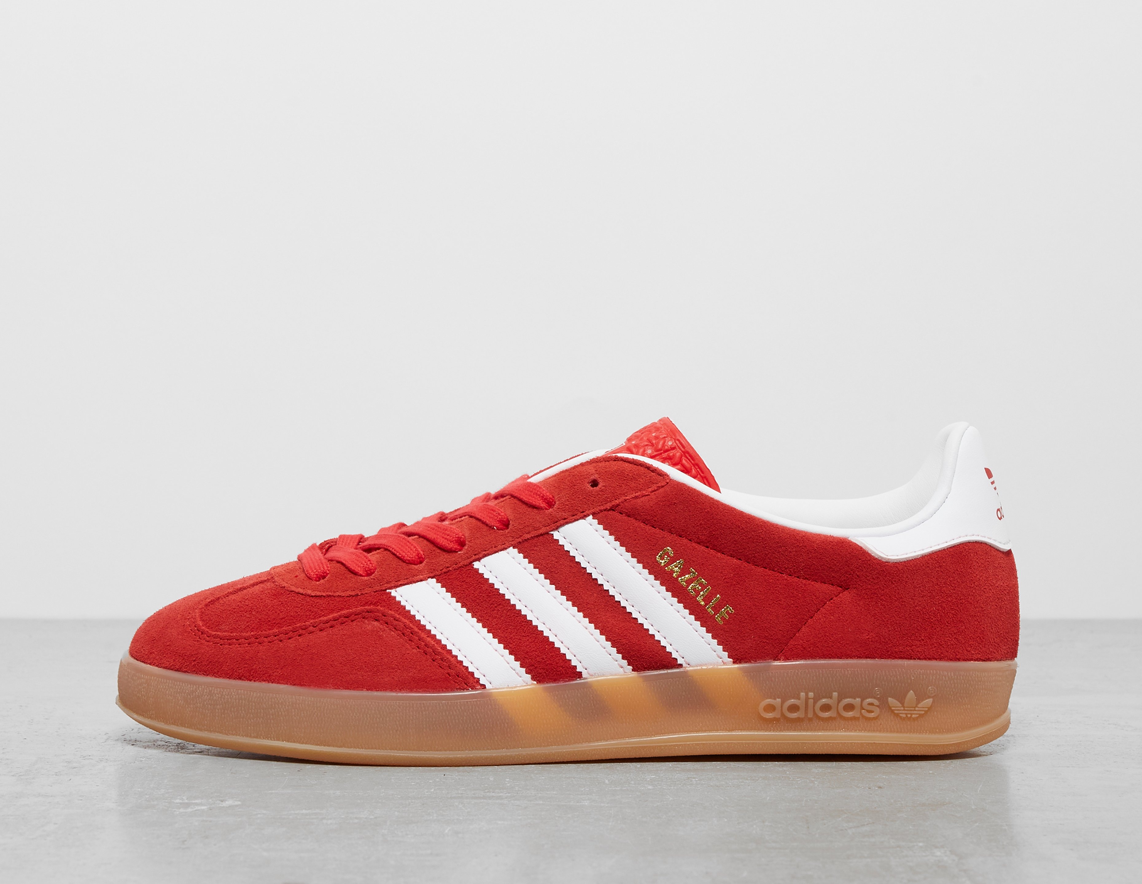 Red adidas Originals Gazelle Indoor Footpatrol