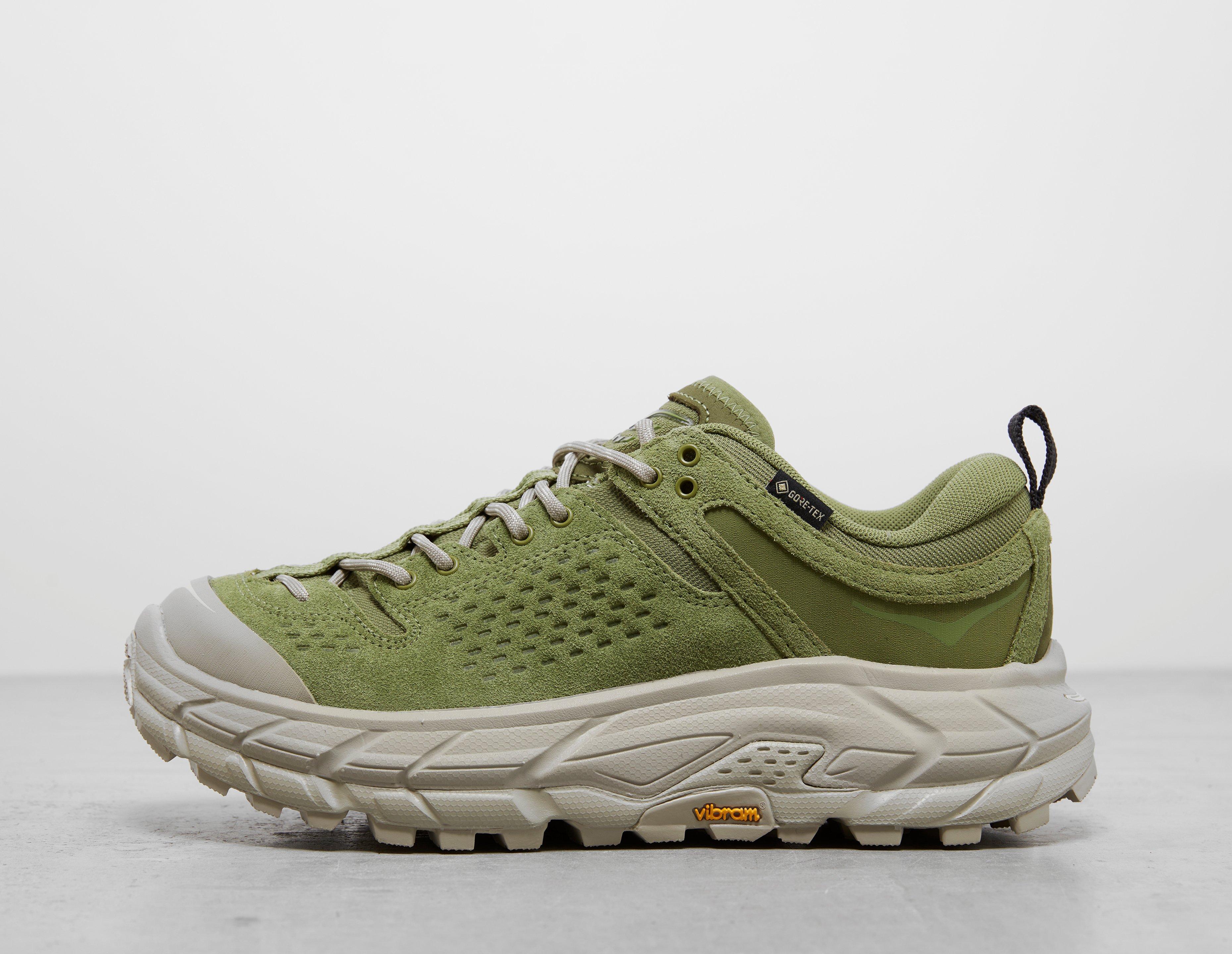 Green HOKA Tor Ultra Lo Women