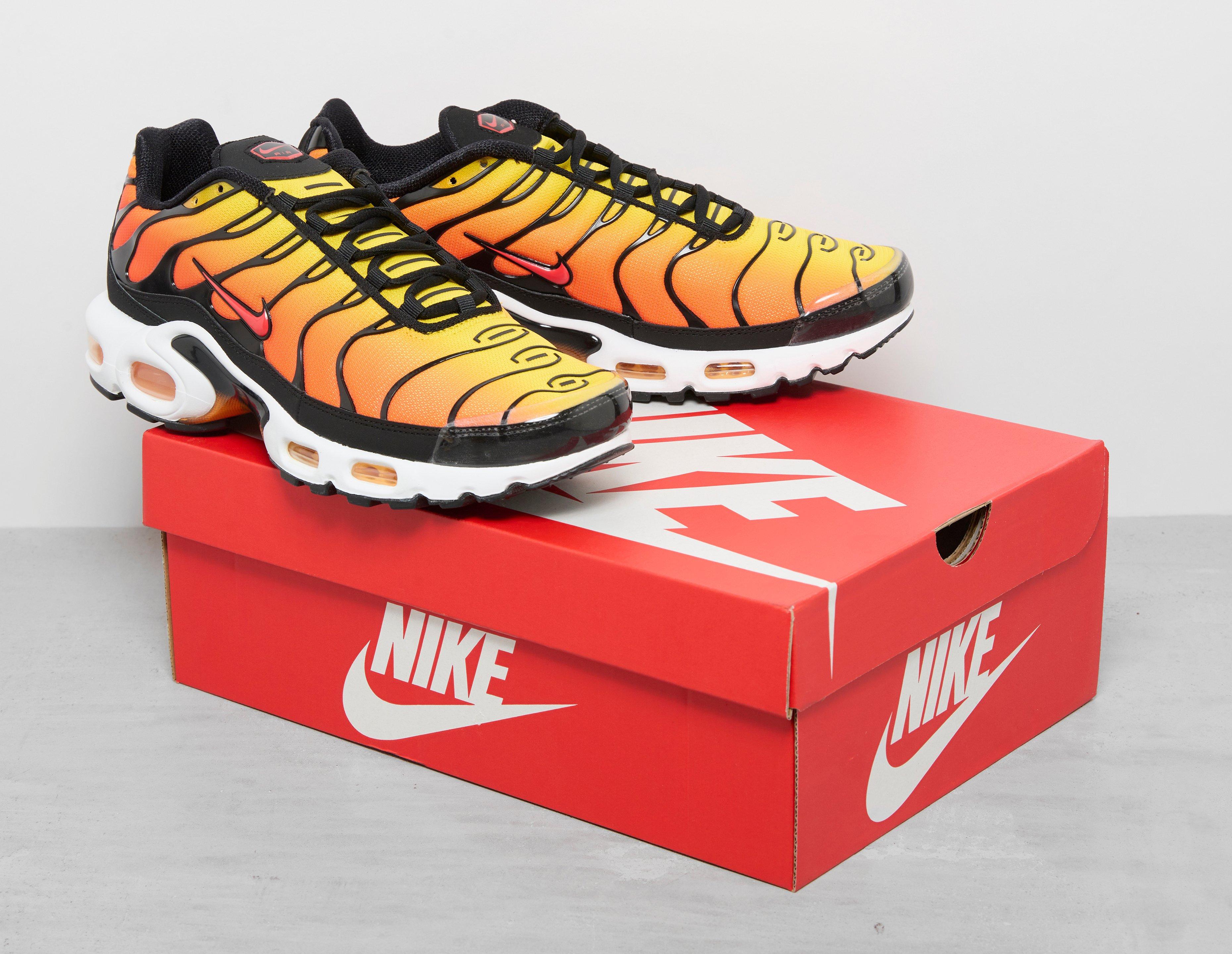 Orange Nike Air Max Plus Footpatrol