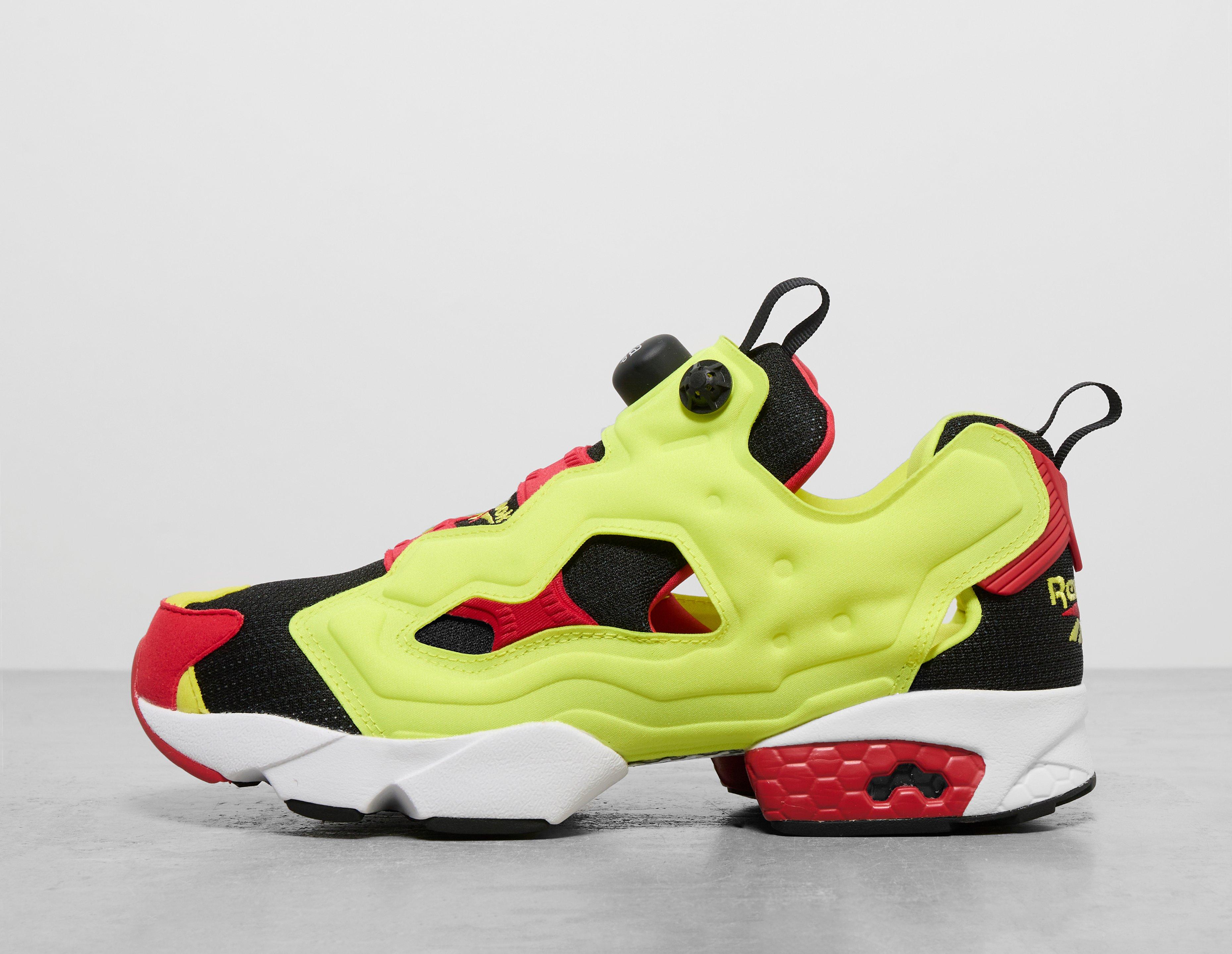 Reebok insta pump fury mens yellow online