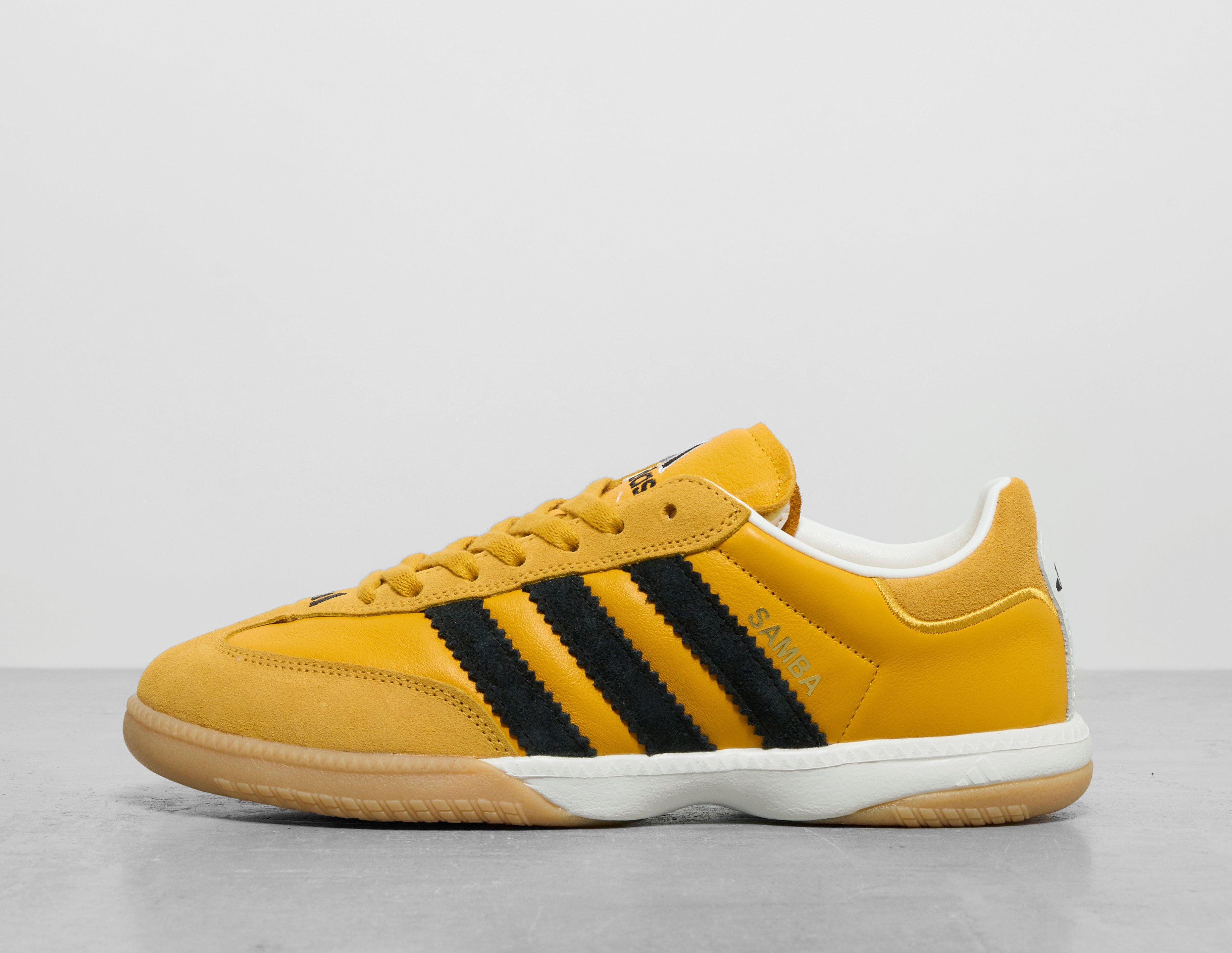 Adidas samba adv yellow on sale