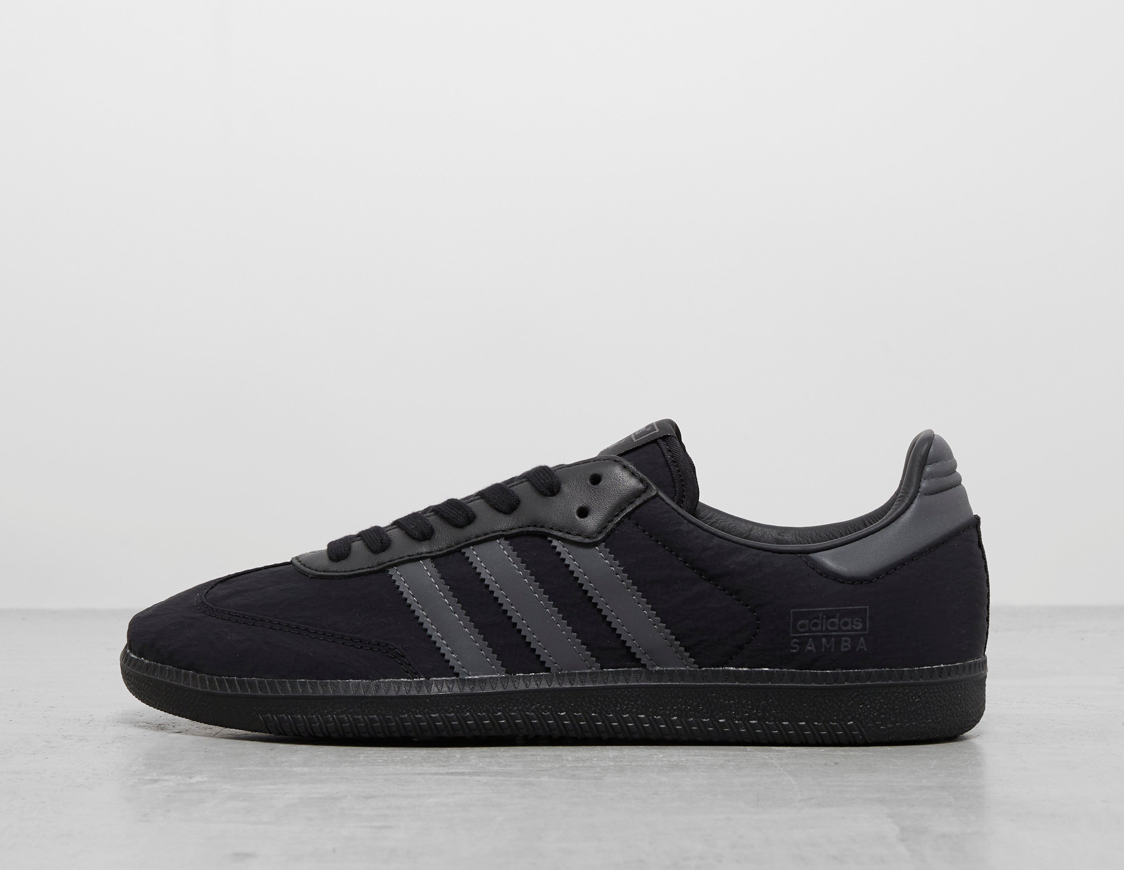 Mens black adidas samba trainers clearance