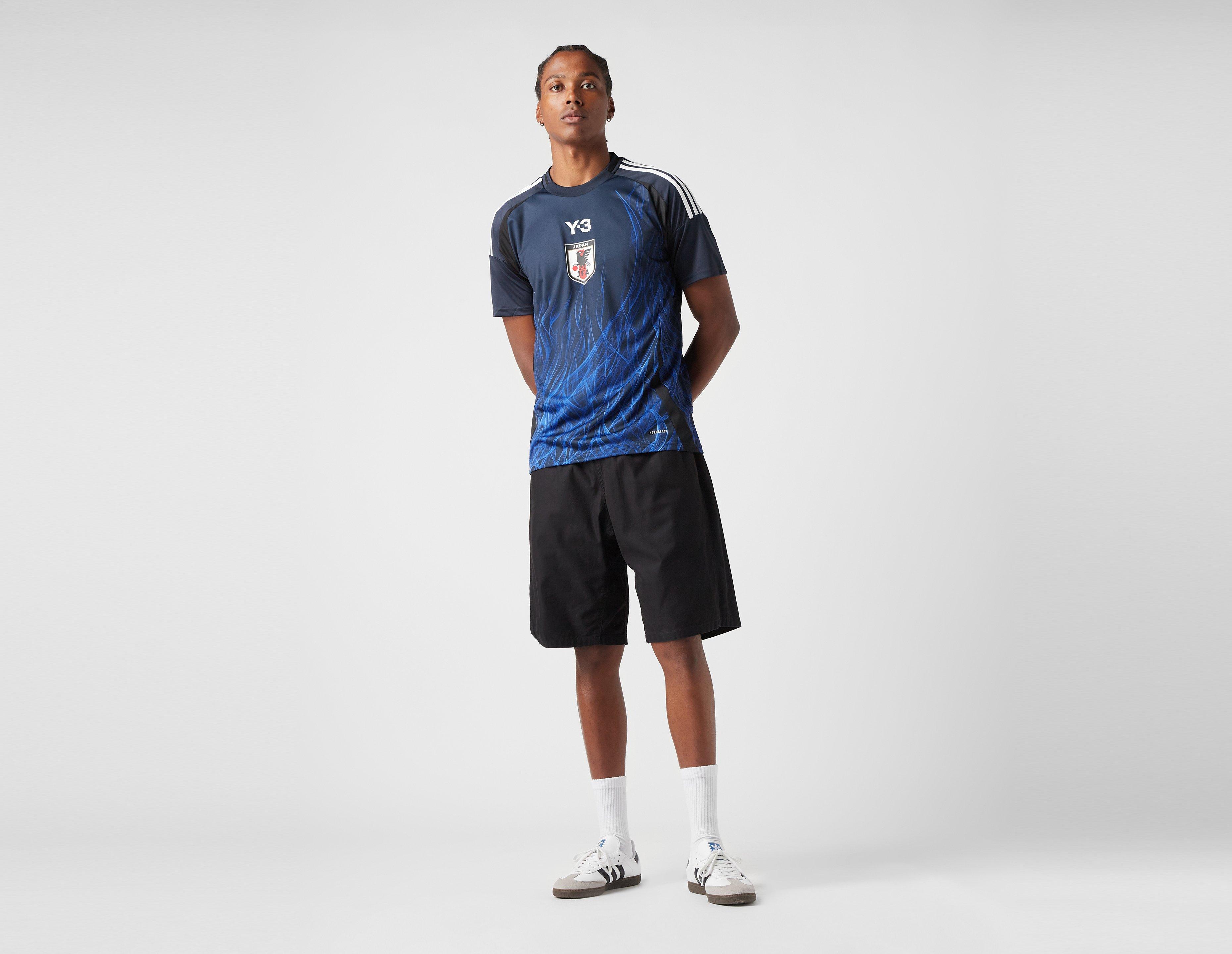 Blue adidas Japan X Y-3 Home Jersey | Footpatrol Blue adidas Japan X Y-3 Home Jersey | Footpatrol