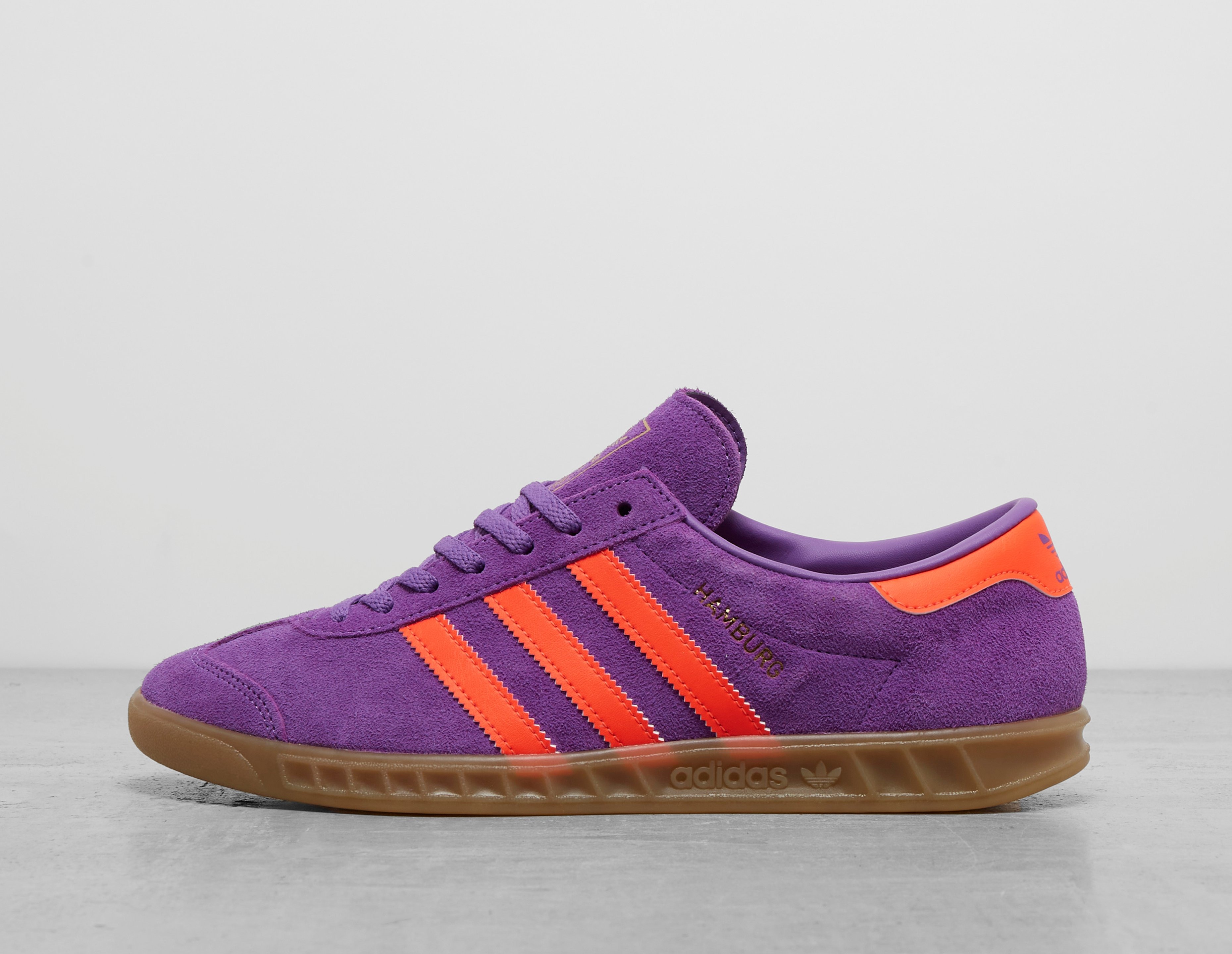 Purple adidas Originals Hamburg Footpatrol